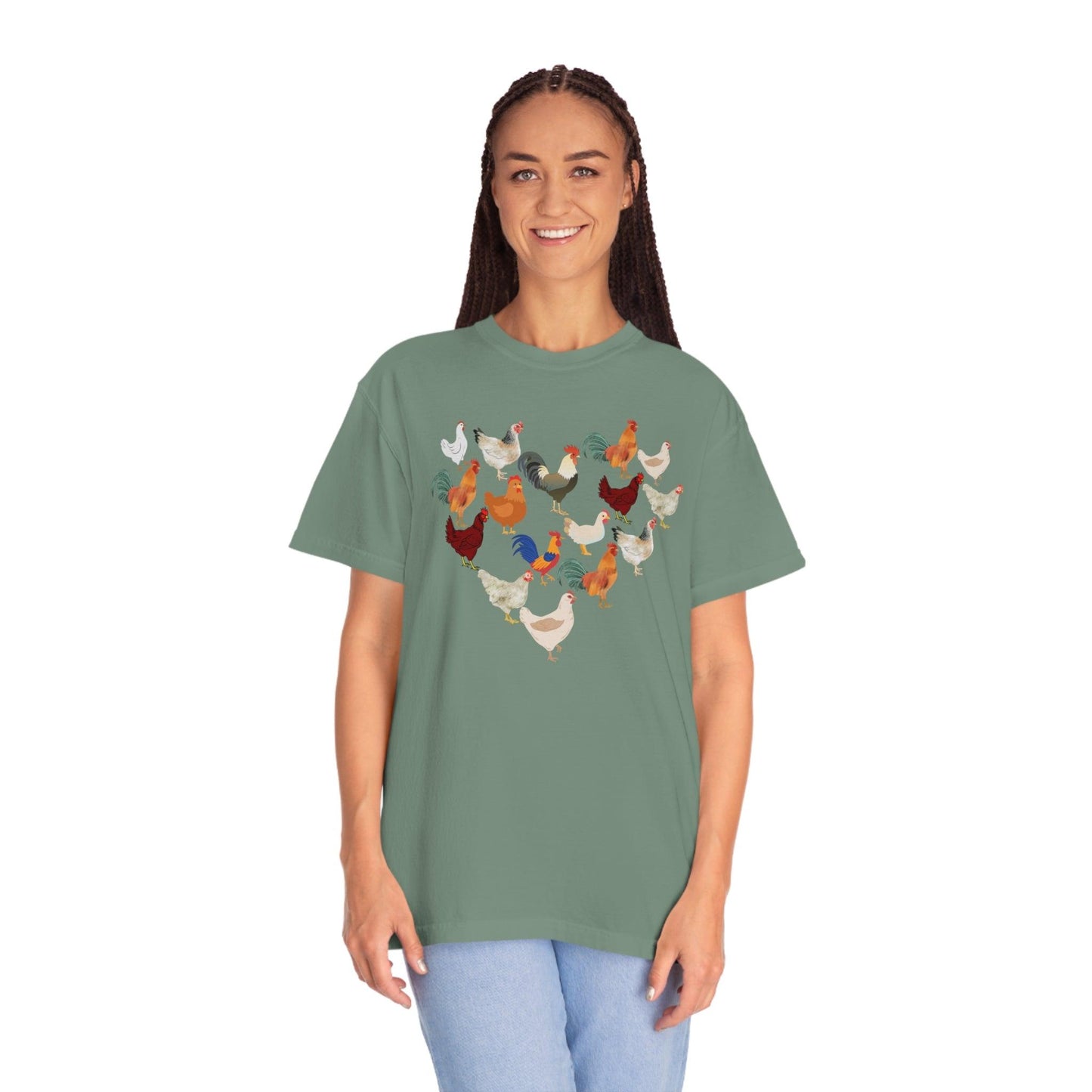 Love Chicken Shirt Chicken Tee Chicken Owner Gift - Gift For Chicken Lover gift - Giftsmojo