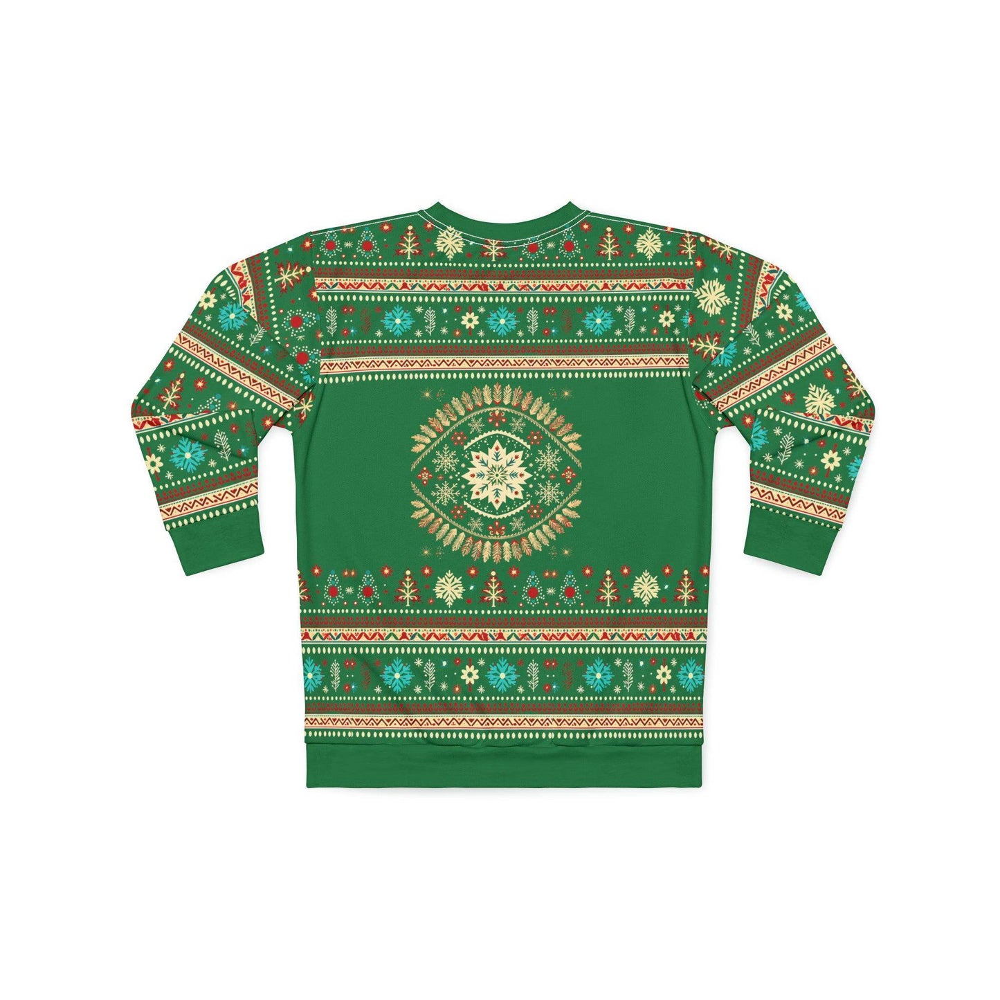 Ugly Christmas Sweater Green Christmas Sweatshirt Ugly Sweatshirt Full Ugly Christmas Shirt - Giftsmojo