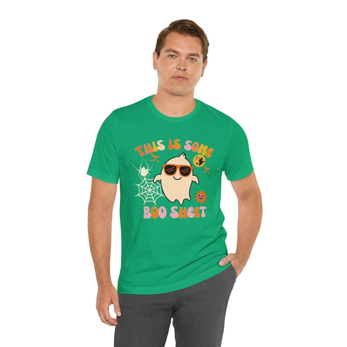 This Is Some Boo Sheet Funny Halloween Shirt Funny Halloween Costume Spooky Season Tee Funny Gift Shirt for Birthday Christmas Anniversary - Giftsmojo
