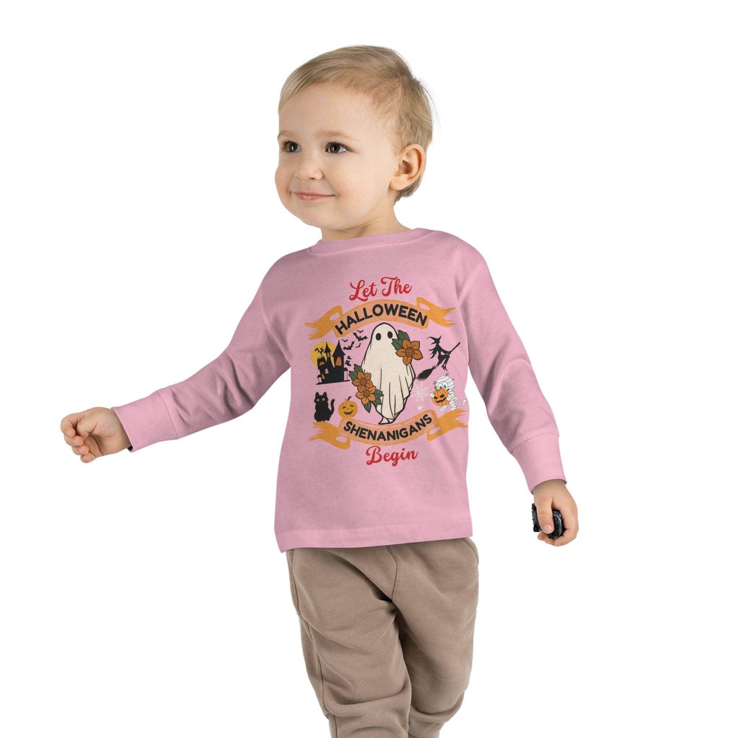 Kids Let the Halloween Shenanigan Begin Shirt Kids Halloween Costume Kids Trick or Treat Outfit for Halloween - Giftsmojo