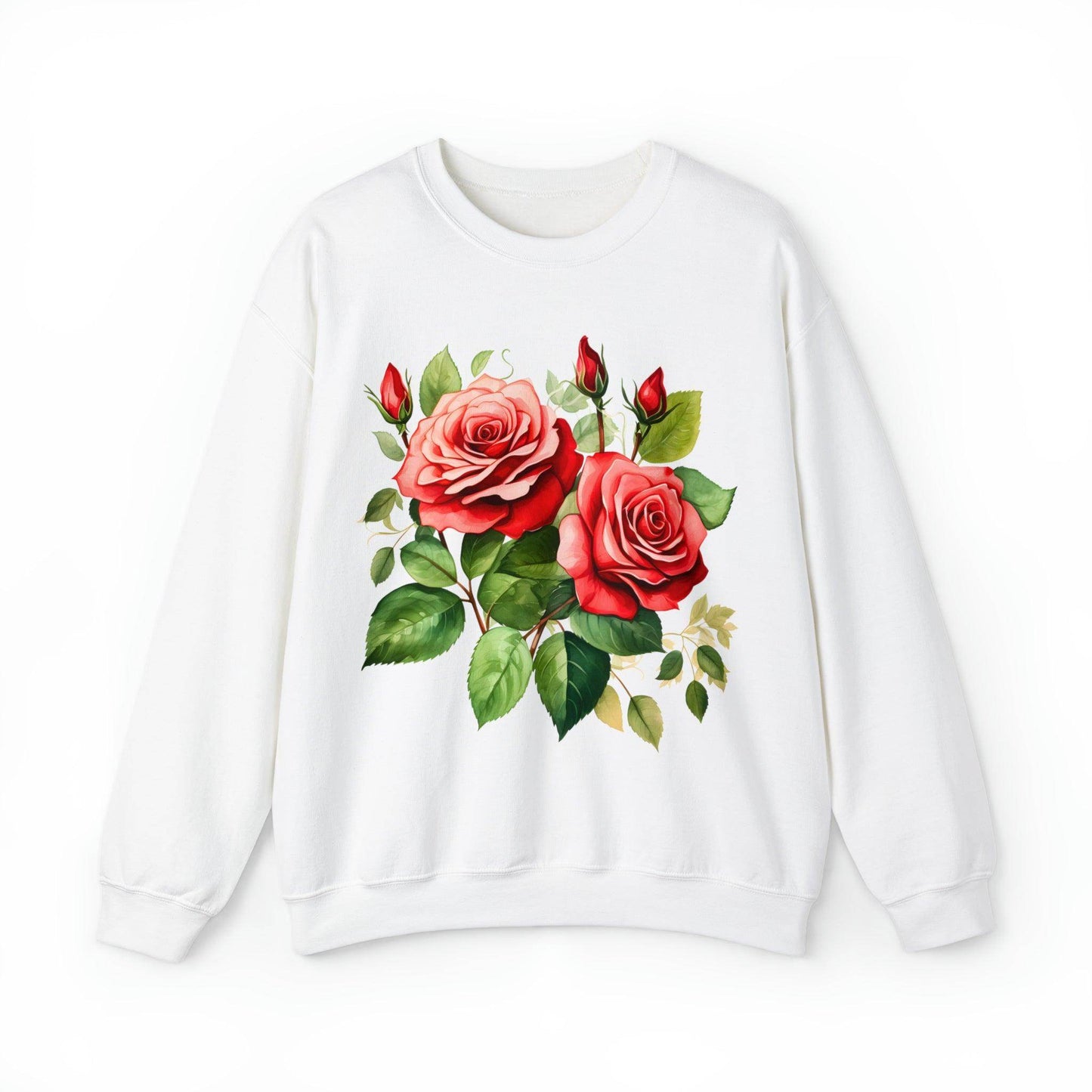 Christmas Flower Shirt Christmas Flower Sweatshirt Christmas Floral Sweatshirt Christmas Sweater Christmas Trendy Christmas Sweatshirt - Giftsmojo