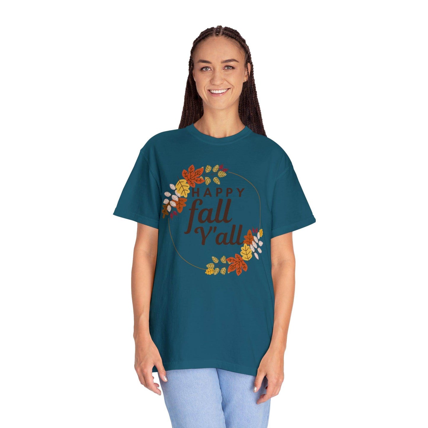 Happy Fall Y'all Gift for Fall, Funny Fall Shirts Gift, Autumn Tee, Fall Tshirt - Giftsmojo