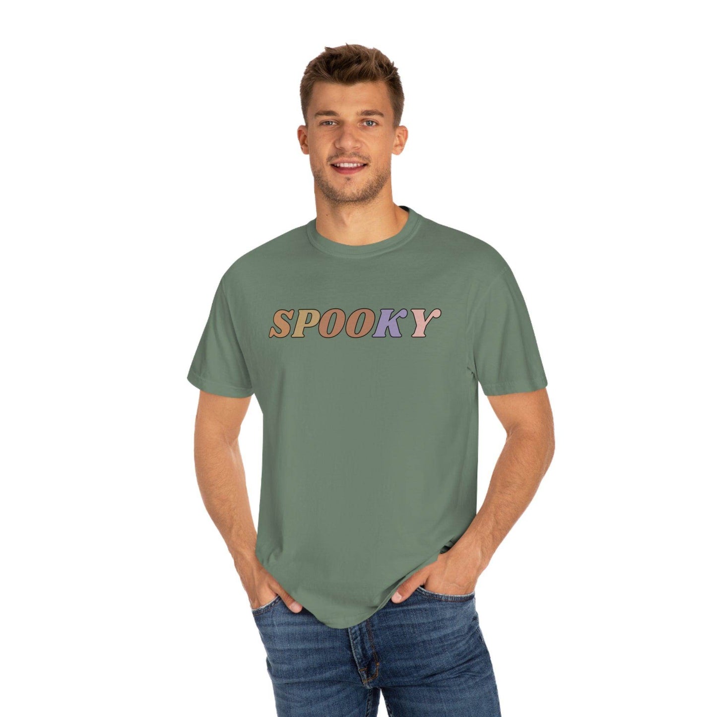 Retro Halloween Tshirt, Spooky Vibes Shirt, Vintage Shirt Halloween Shirt - Fall shirt - Giftsmojo
