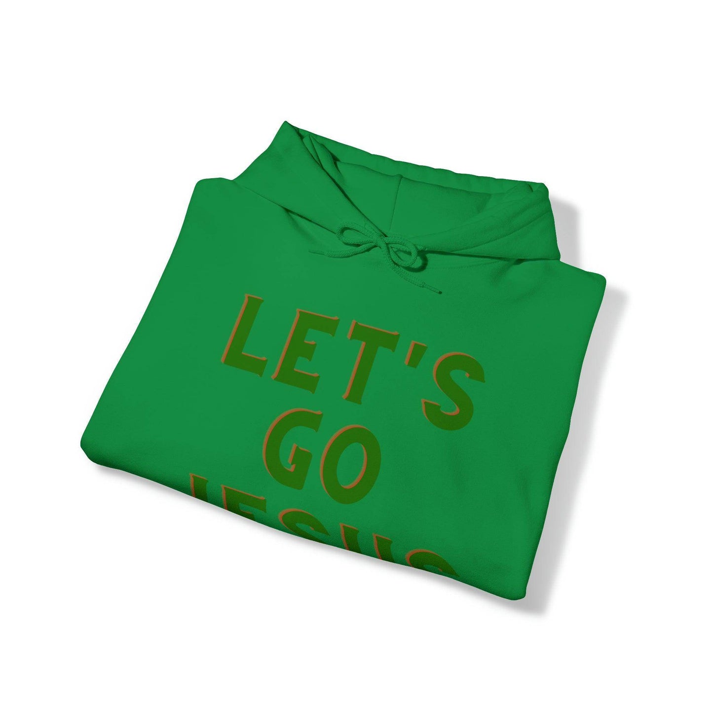 Let's Go Jesus Hooded Sweatshirt Funny Christian Shirt Christian Gift Trendy Christian Sweatshirt Religious Sweatshirt Jesus Hoodie Faith Shirt - Giftsmojo