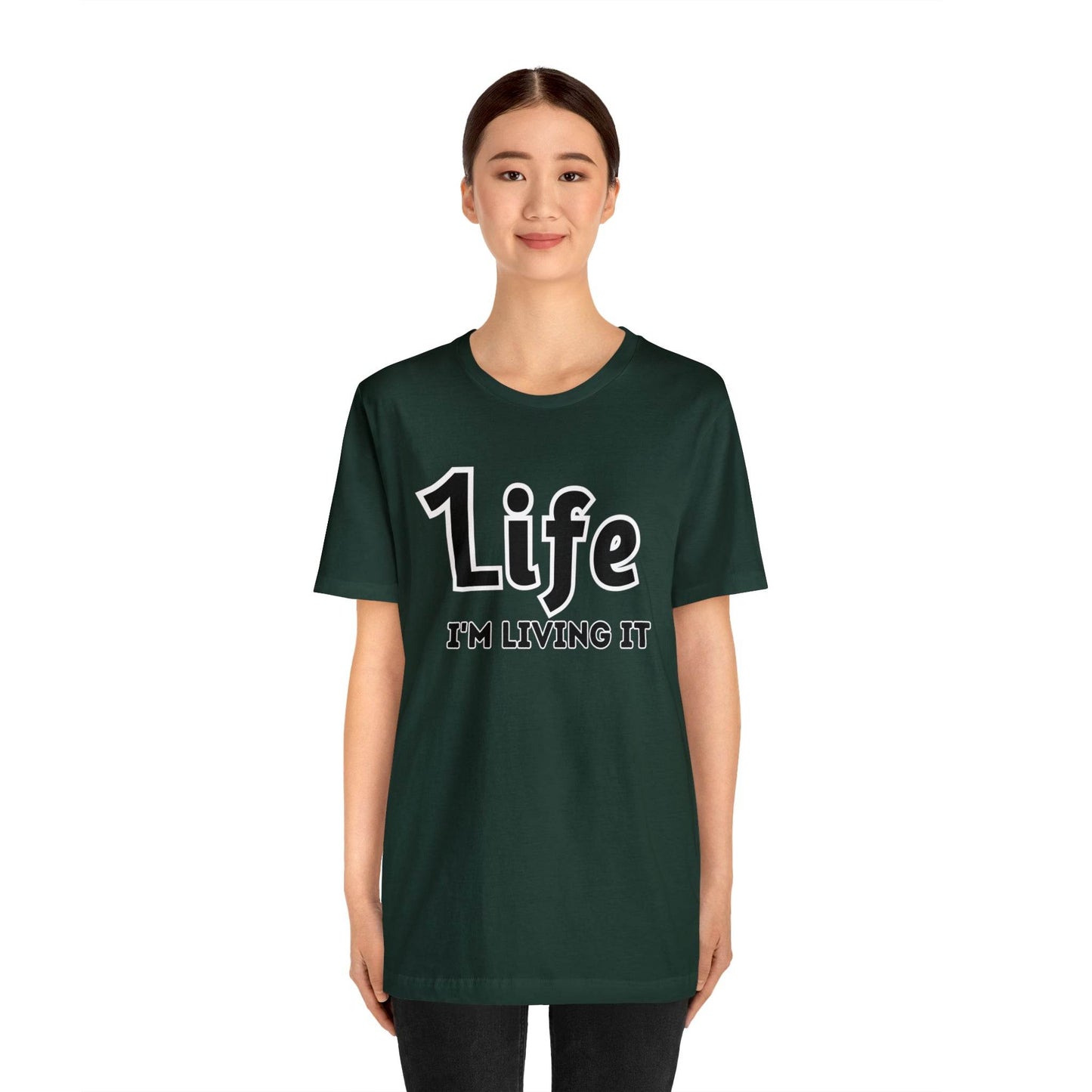 One Life I'M Living It Shirt One life Shirt 1life shirt Live Your Life You Only Have One Life To Live Shirt - Giftsmojo