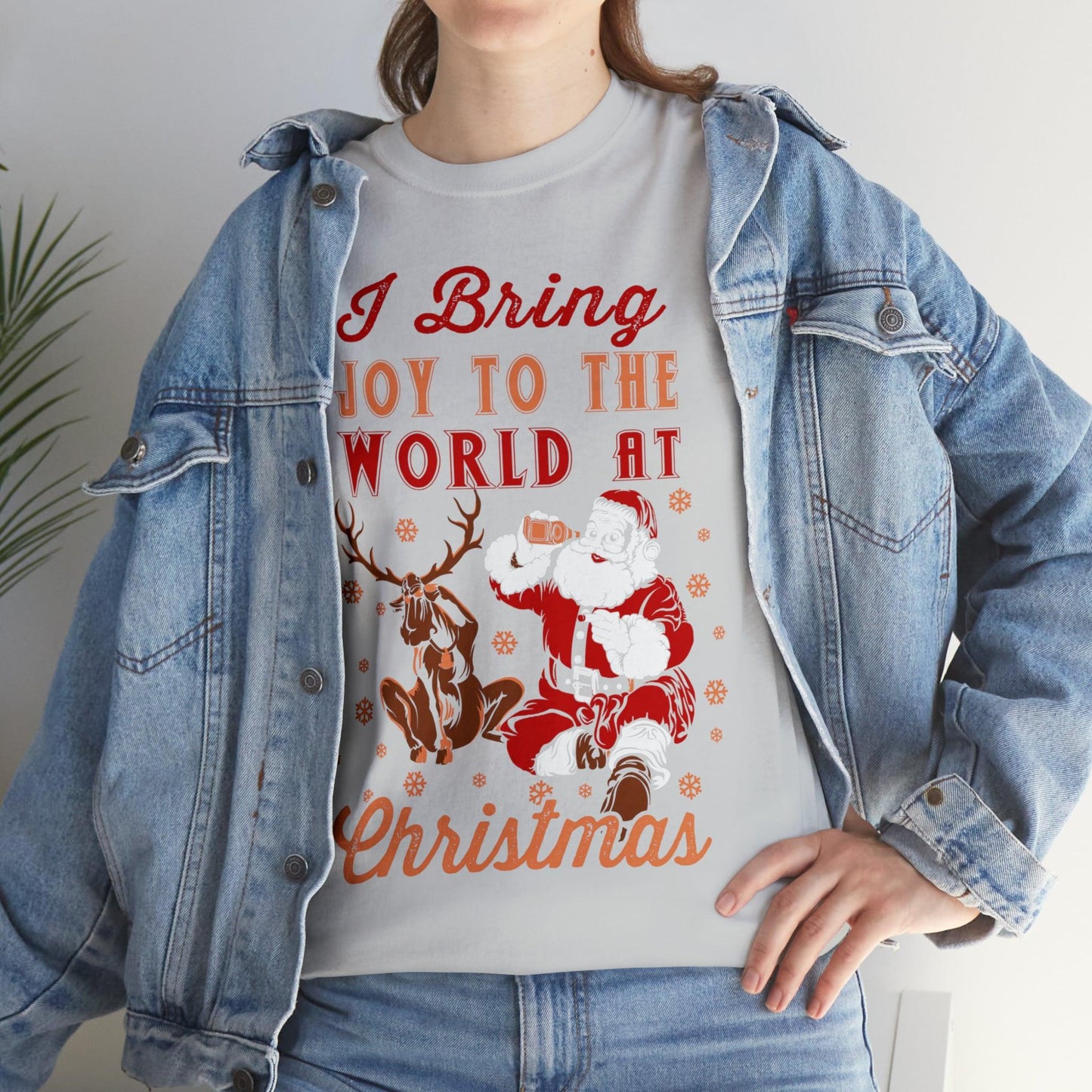 I bring Joy to the World at Christmas Shirt, Christmas Tee Christmas outfit, Christmas gifts