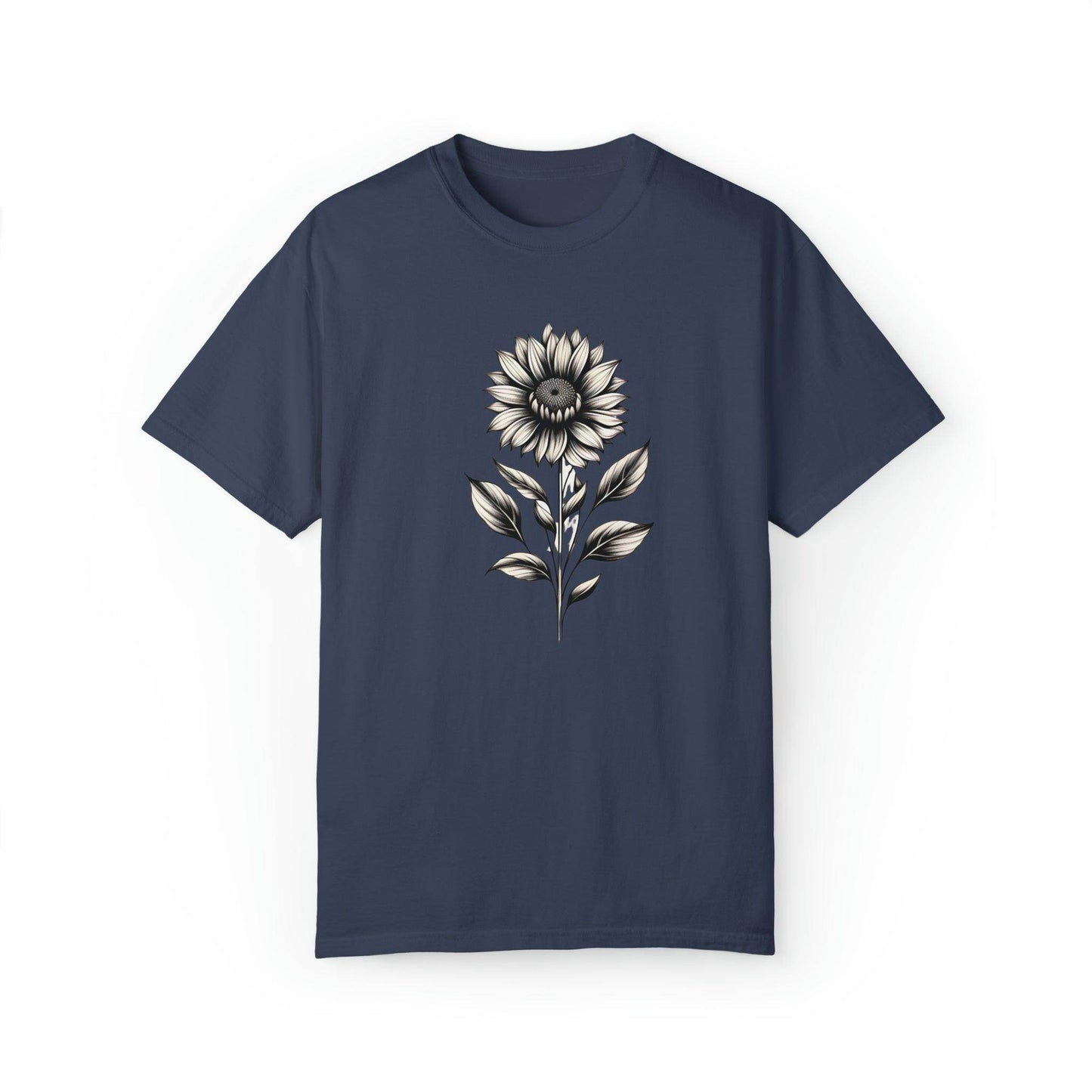 Sunflower Shirt Flower Shirt Aesthetic, Floral Graphic Tee Floral Shirt Flower T-shirt, Wild Flower Shirt Gift For Her Wildflower T-shirt - Giftsmojo