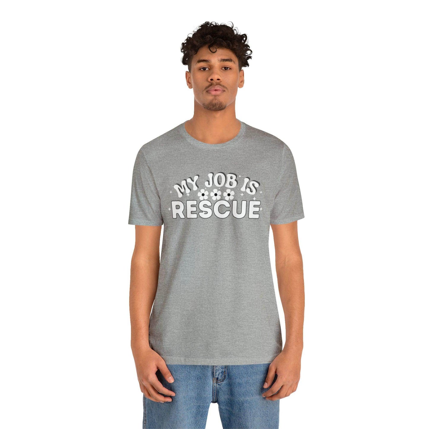 My Job is Rescue Shirt Firefighter Shirt Coast Guard Shirt - Giftsmojo