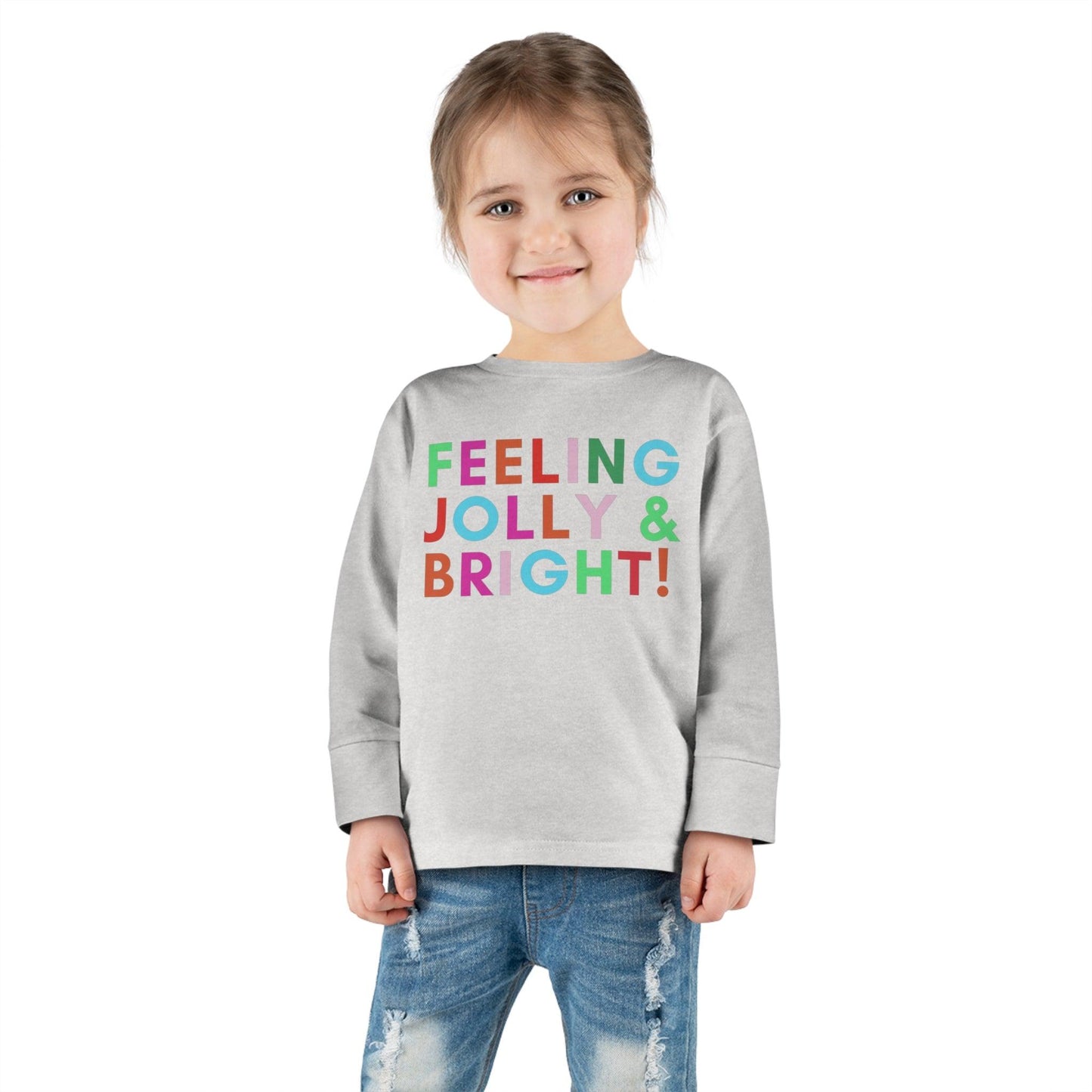 Toddler Christmas Shirt Toddler Christmas Long Sleeve Tee Kids Christmas Gift - Giftsmojo