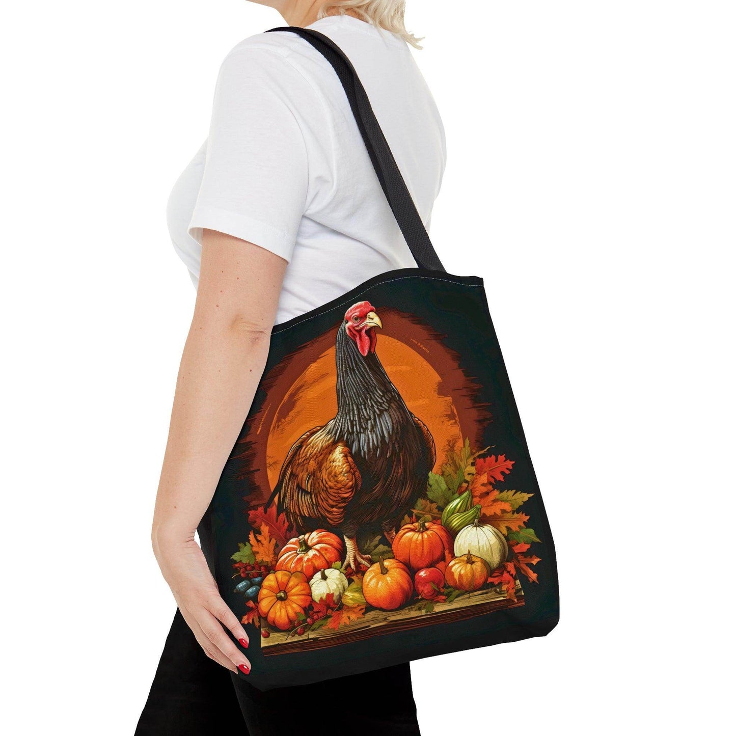 Happy Thanksgiving Bag Fall Bag Turkey Bag Pumpkin Tote Bag Cute Market Bag - Aesthetic Bag, Thanksgiving Gift, Mom Bag Canvas Bag - Giftsmojo