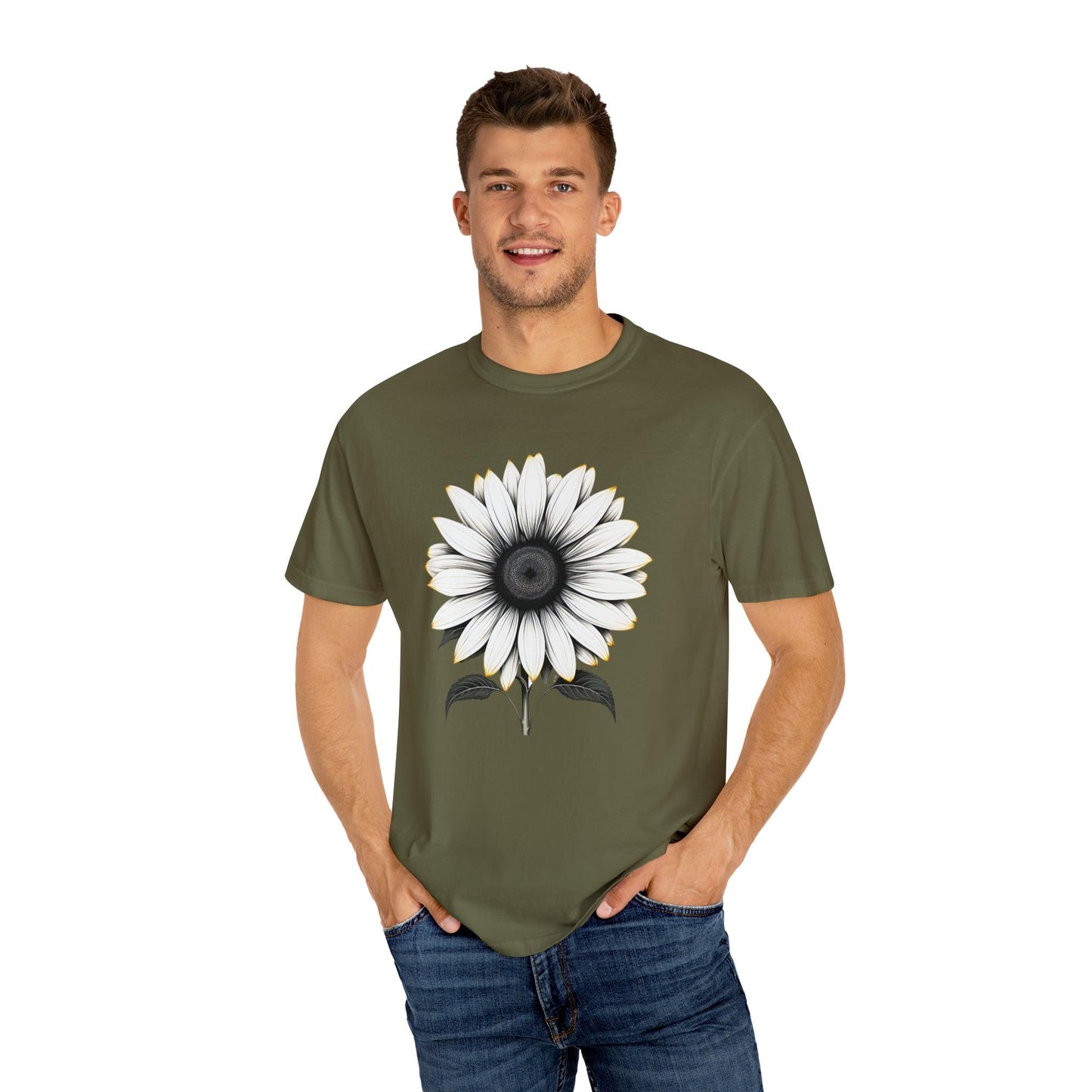 Sunflower Shirt Flower Shirt Aesthetic, Floral Graphic Tee Floral Shirt Flower T-shirt, Wild Flower Shirt Gift For Her Wildflower T-shirt - Giftsmojo