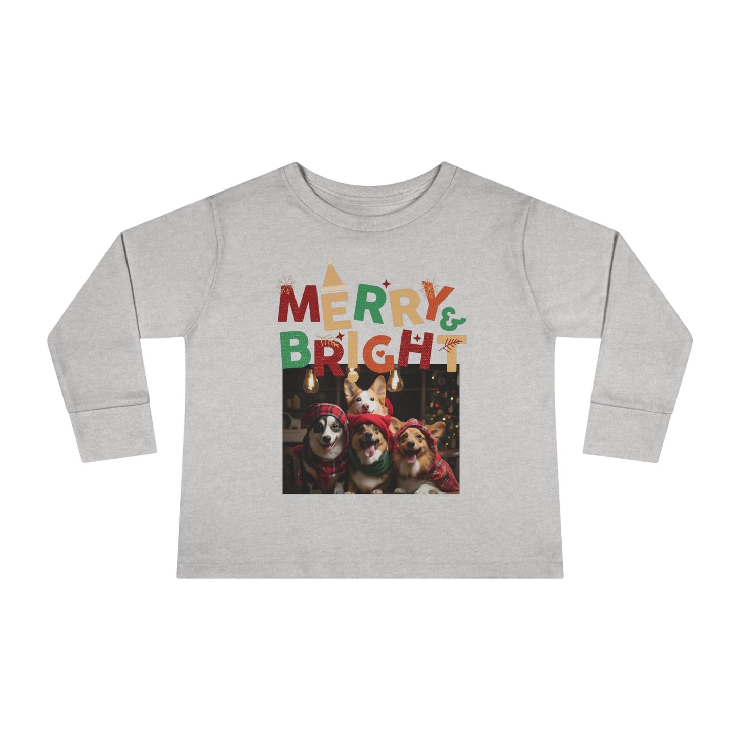 Toddler Christmas Shirt Toddler Christmas Long Sleeve Tee Kids Christmas Gift - Giftsmojo