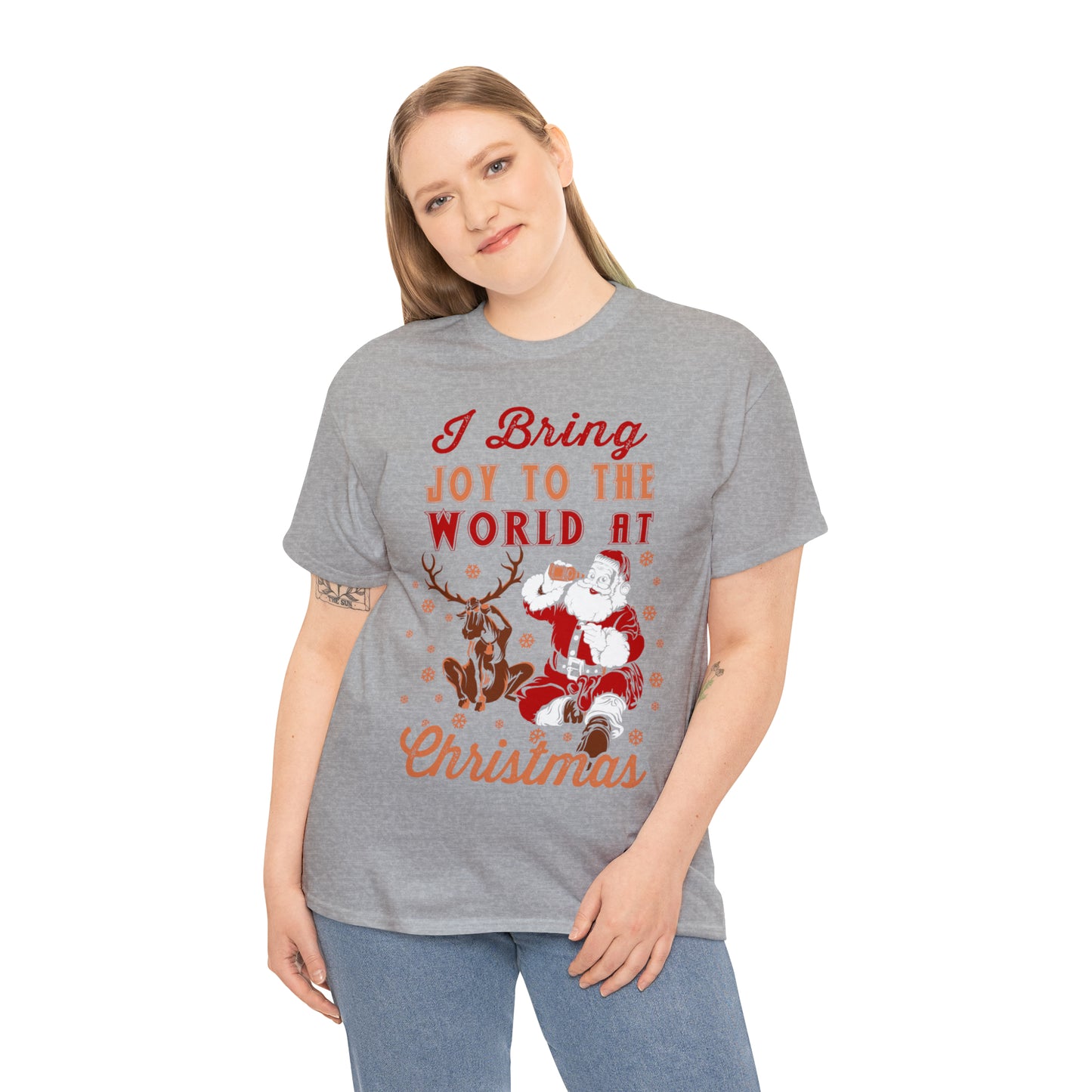I bring Joy to the World at Christmas Shirt, Christmas Tee Christmas outfit, Christmas gifts