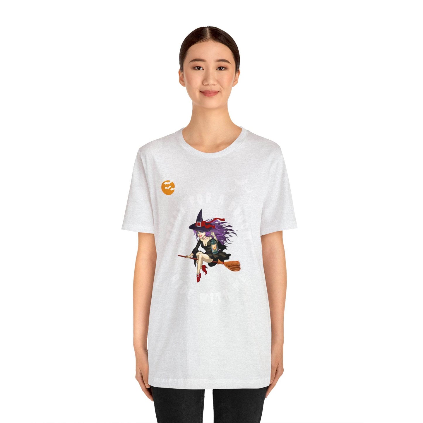 Ready for a Broom Ride with Me Halloween shirt, Witch shirt, Halloween tshirt, Halloween outfit, Work Halloween Costume - Giftsmojo