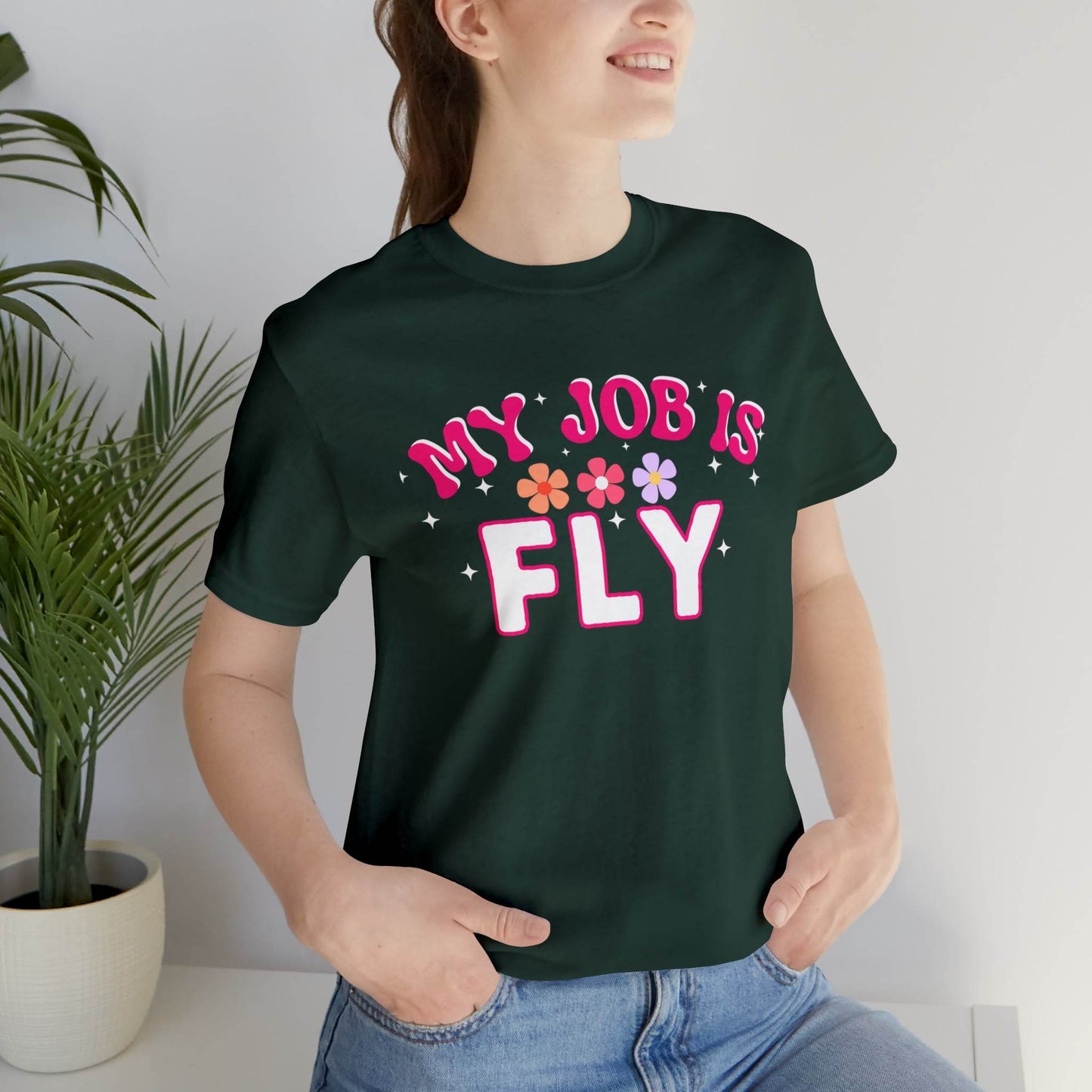 My Job is Fly Shirt Pilot Shirt Aviation Shirt Flight - Giftsmojo