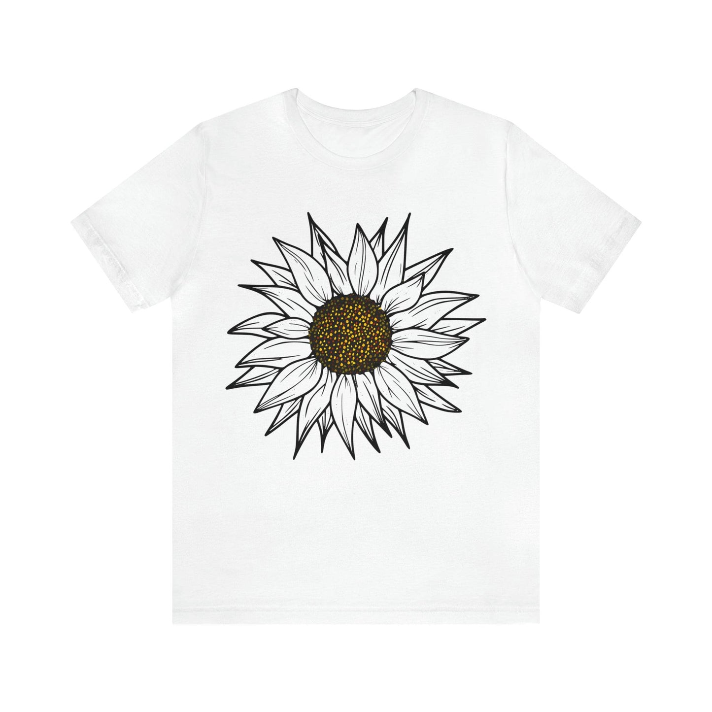 Sunflower Shirt, Floral Tee Shirt, Flower Shirt, Garden Shirt, Womens Fall Summer Shirt Sunshine Tee, Gift for Gardener, Nature love shirt - Giftsmojo