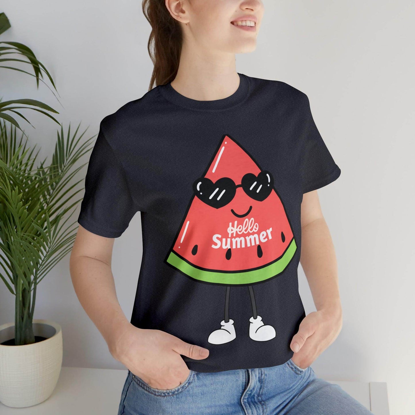 Funny Hello Summer Shirt, Water Mellon shirt, Summer shirts for women and men - Giftsmojo