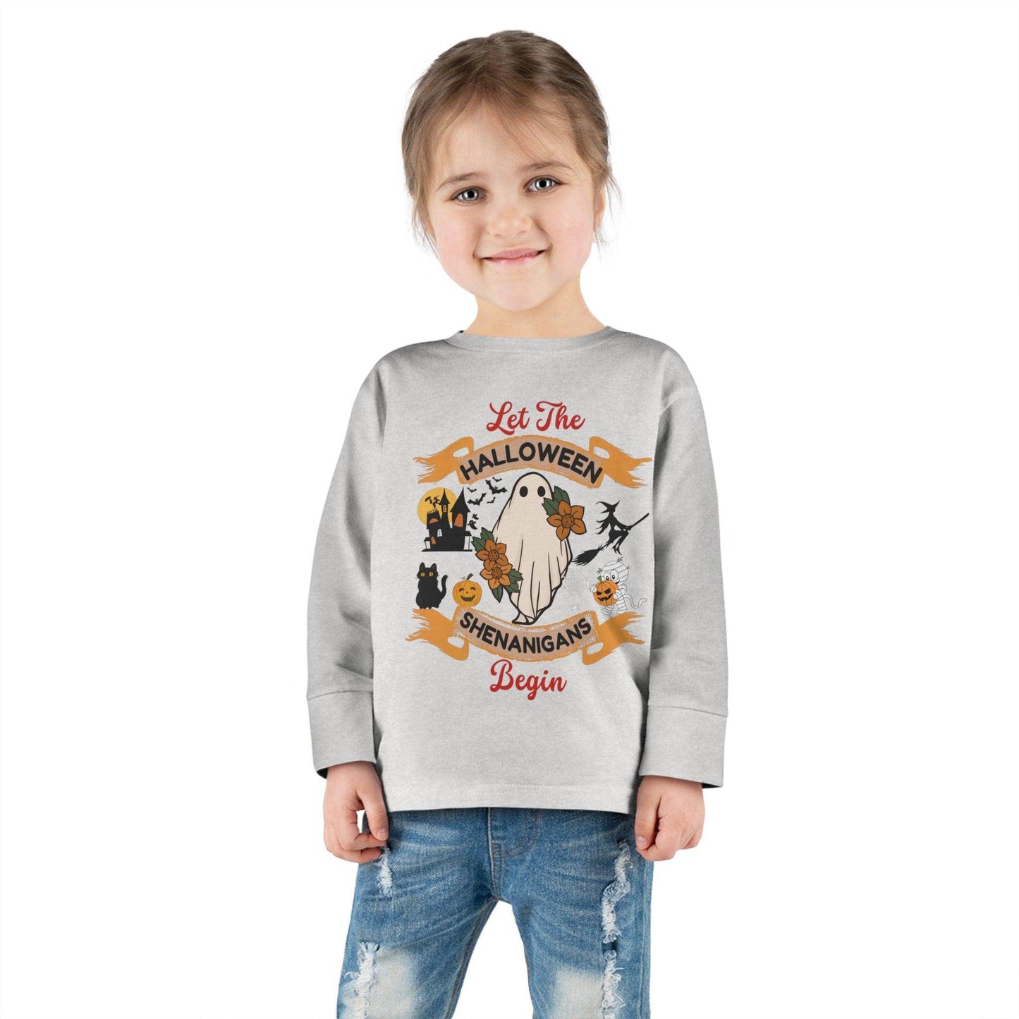 Kids Let the Halloween Shenanigan Begin Shirt Kids Halloween Costume Kids Trick or Treat Outfit for Halloween - Giftsmojo