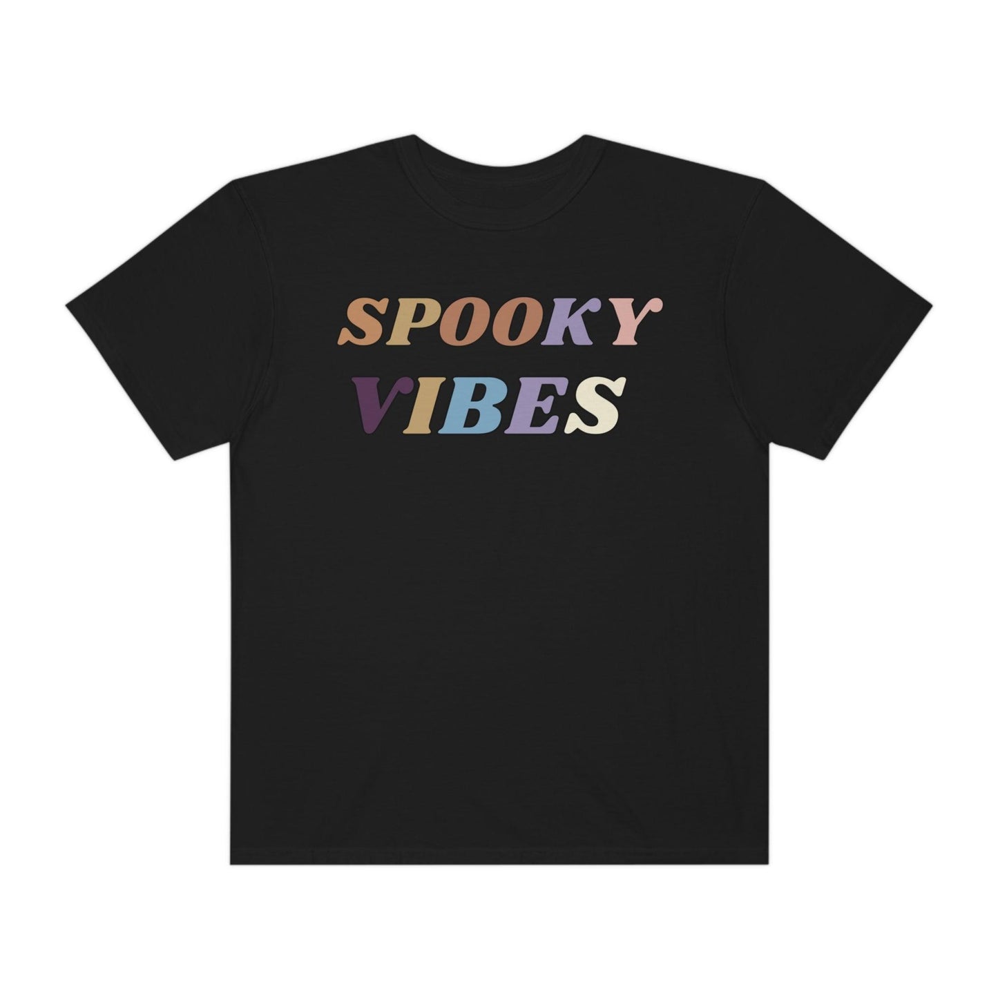 Retro Halloween Tshirt, Spooky Vibes Shirt, Vintage Shirt Halloween Shirt - Cute Fall Shirt