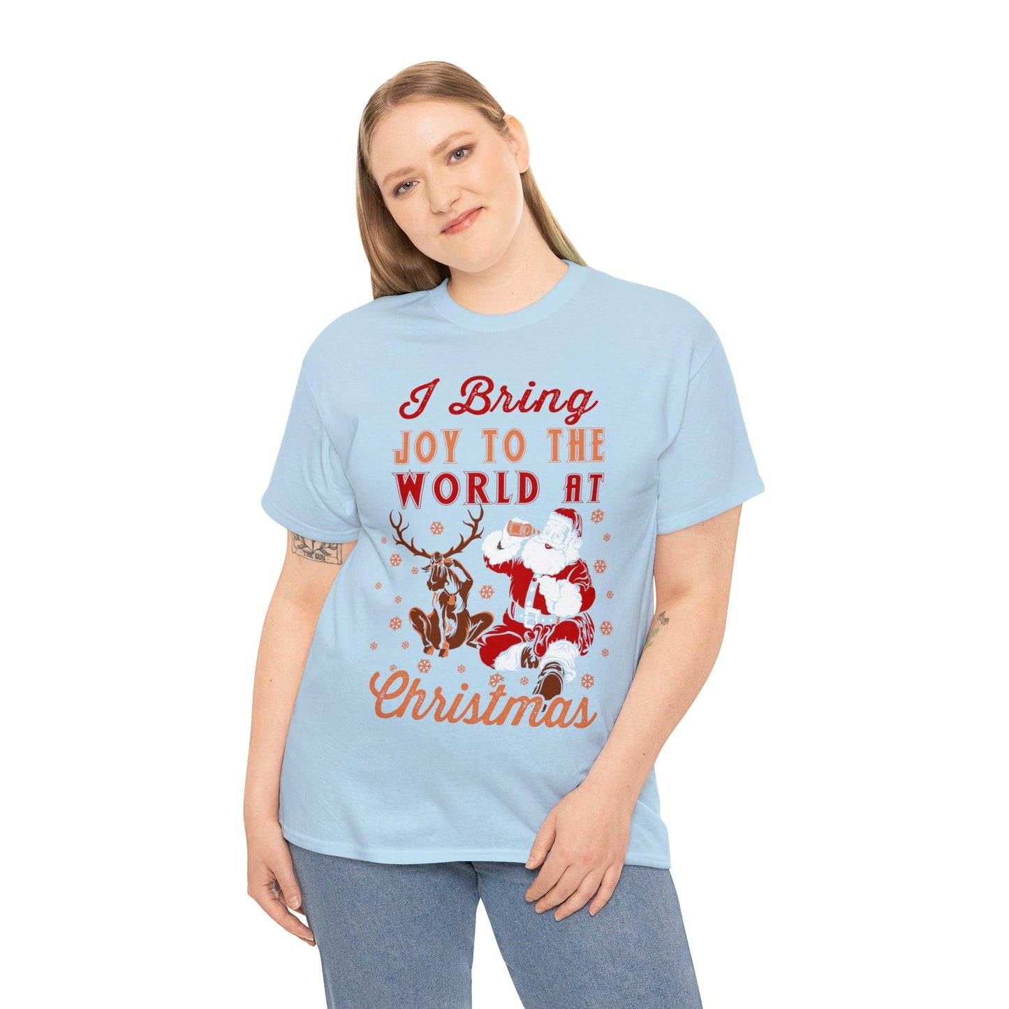 I bring Joy to the World at Christmas Shirt, Christmas Tee Christmas outfit, Christmas gifts