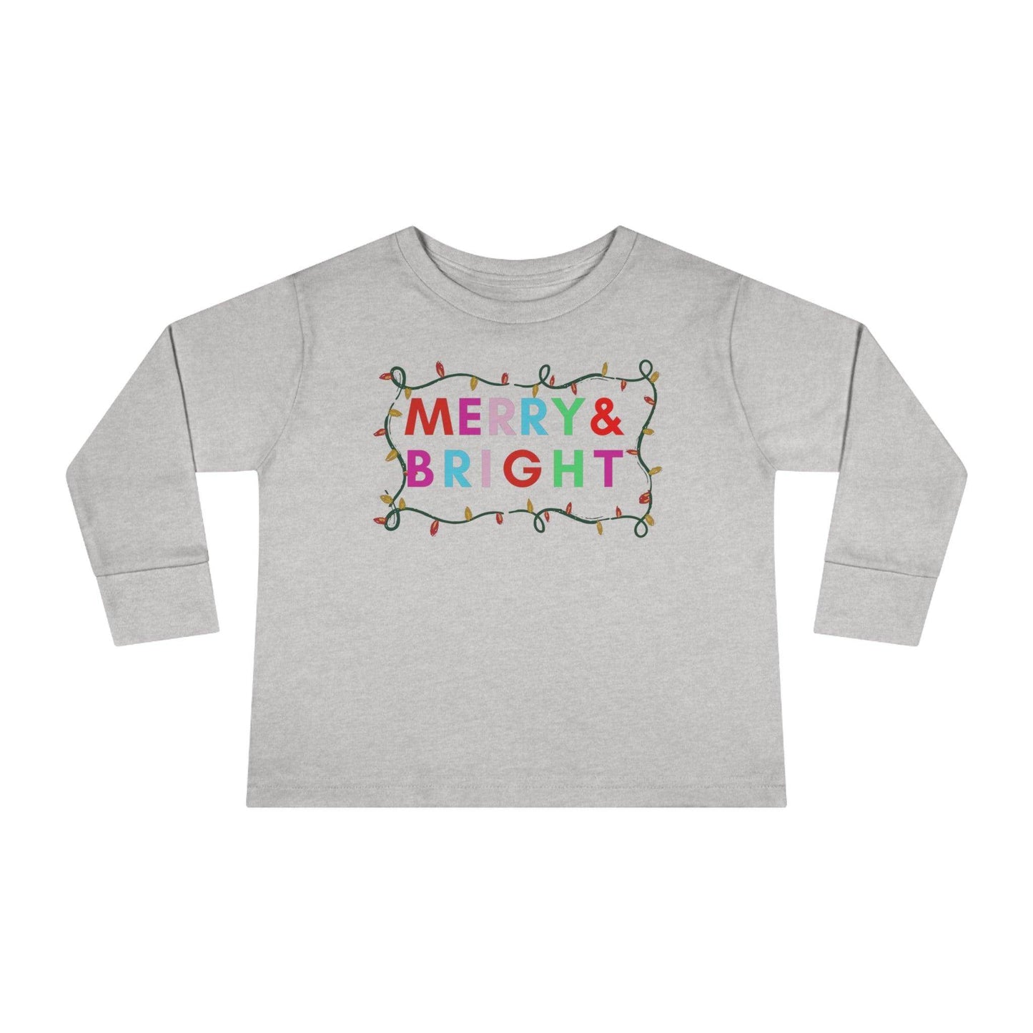 Toddler Christmas Shirt Toddler Christmas Long Sleeve Tee Kids Christmas Gift - Giftsmojo