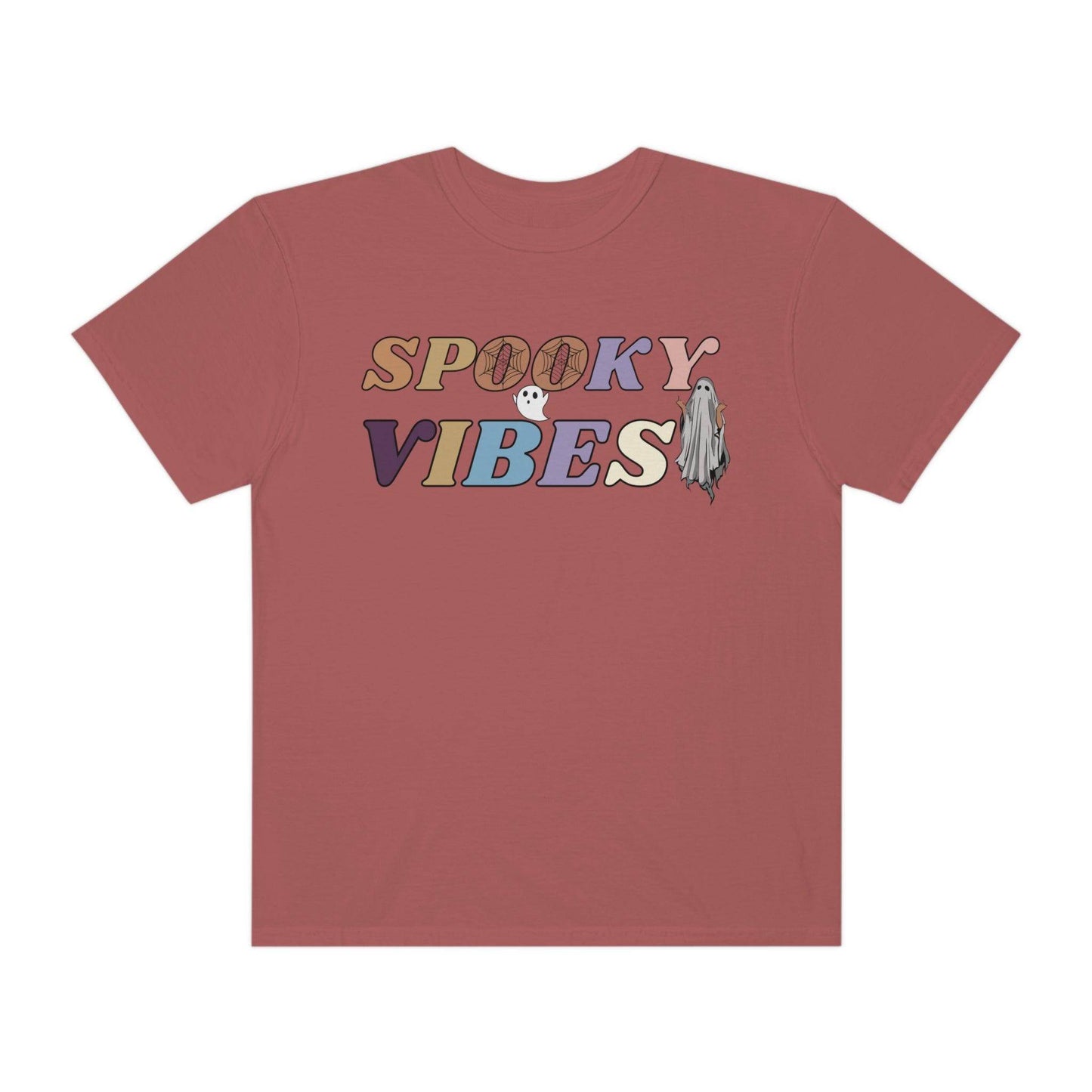 Retro Halloween Tshirt, Spooky Vibes Shirt, Vintage Shirt, Cute Halloween Shirt - Fall shirt - Giftsmojo