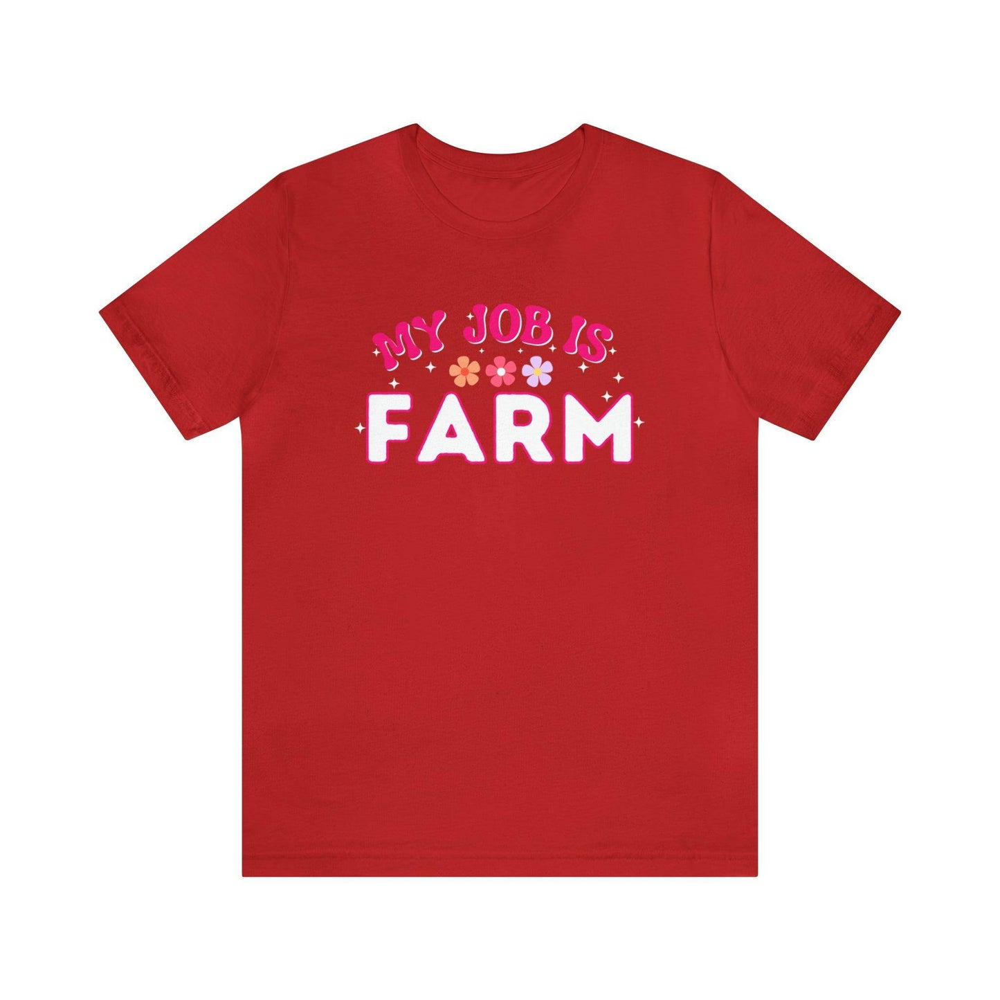 My Job is Farm Shirt Farmer Shirt Farming Shirt Homestead Gardening Shirt - Giftsmojo
