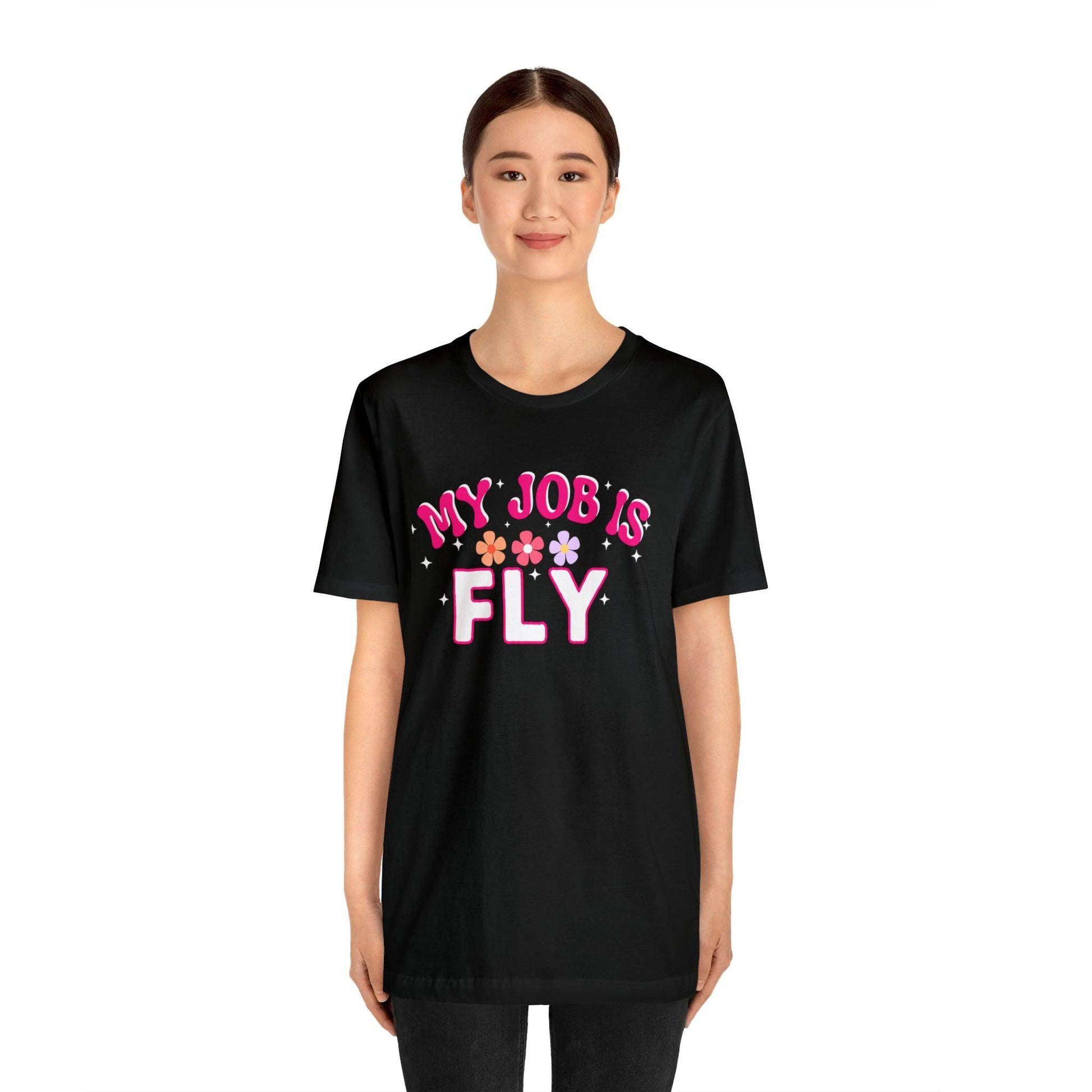 My Job is Fly Shirt Pilot Shirt Aviation Shirt Flight - Giftsmojo