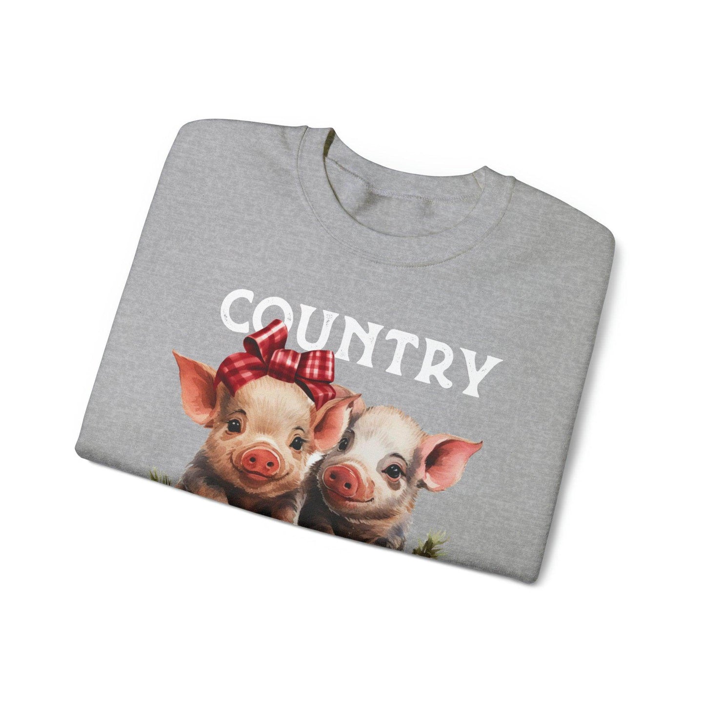 Farm Country Christmas Sweatshirt Christmas in The Barn Sweatshirt Christmas Farm Sweatshirt Christmas Sweater Trendy Christmas Shirt Farmers - Giftsmojo