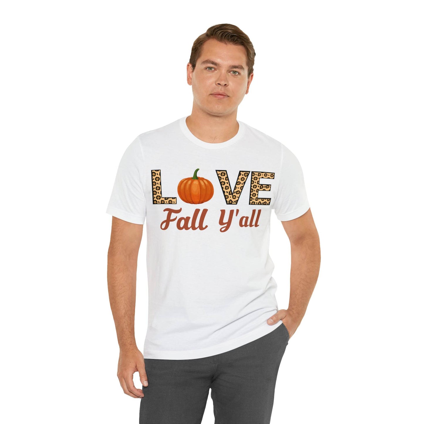 Leopard Print Love Fall Y'all - Giftsmojo