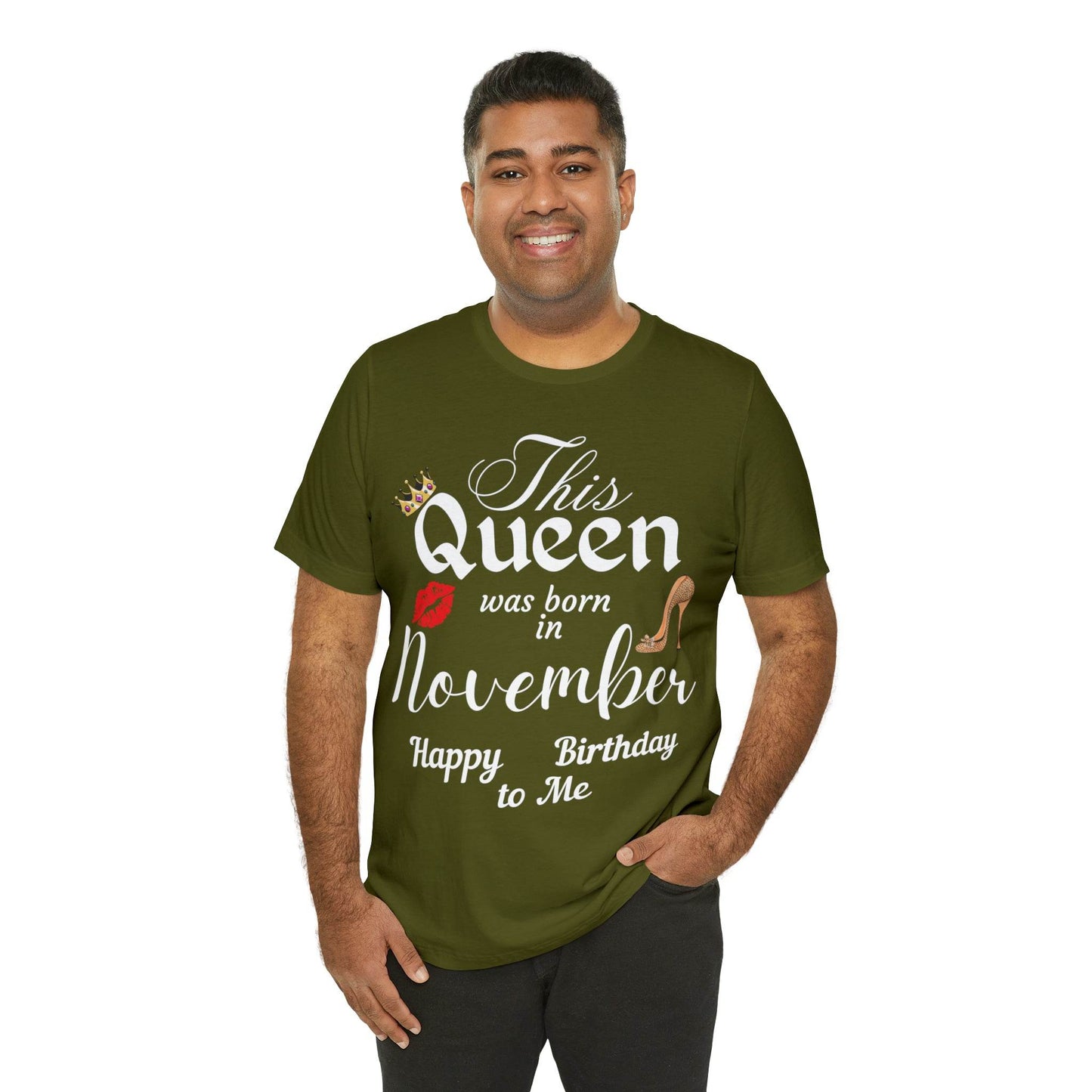 Birthday Queen Shirt, Gift for Birthday, This Queen was born in November Shirt, Funny Queen Shirt, Funny Birthday Shirt, Birthday Gift - Giftsmojo