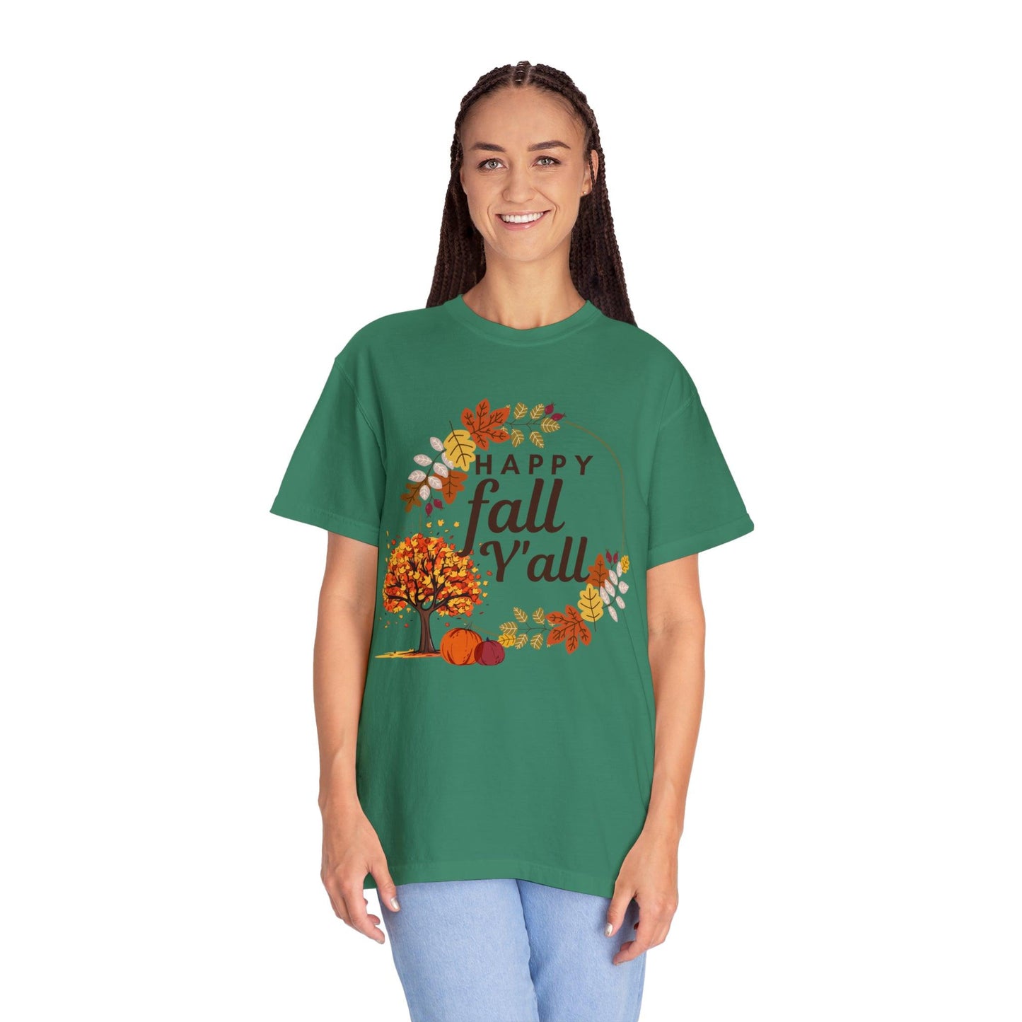 Happy Fall Y'all Gift for Fall, Funny fall shirts gift, autumn tee,