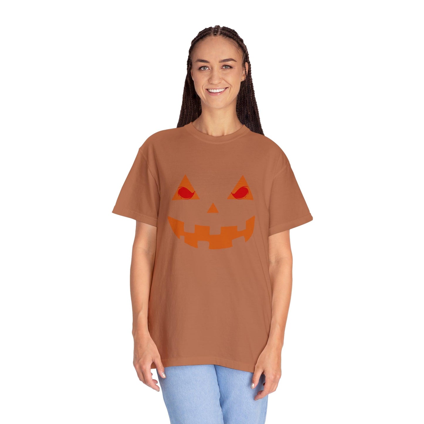 Cute Halloween Pumpkin Faces Scary Faces, Pumpkin Silhouette, Vintage Shirt Halloween Shirt Pumpkin Face Halloween Costume Comfort Colors - Giftsmojo