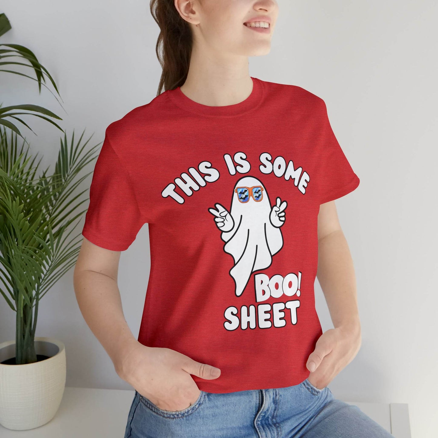 This Is Some Boo Sheet Funny Halloween Shirt Funny Halloween Costume Spooky Season Tee Funny Gift Shirt for other occasions - Giftsmojo
