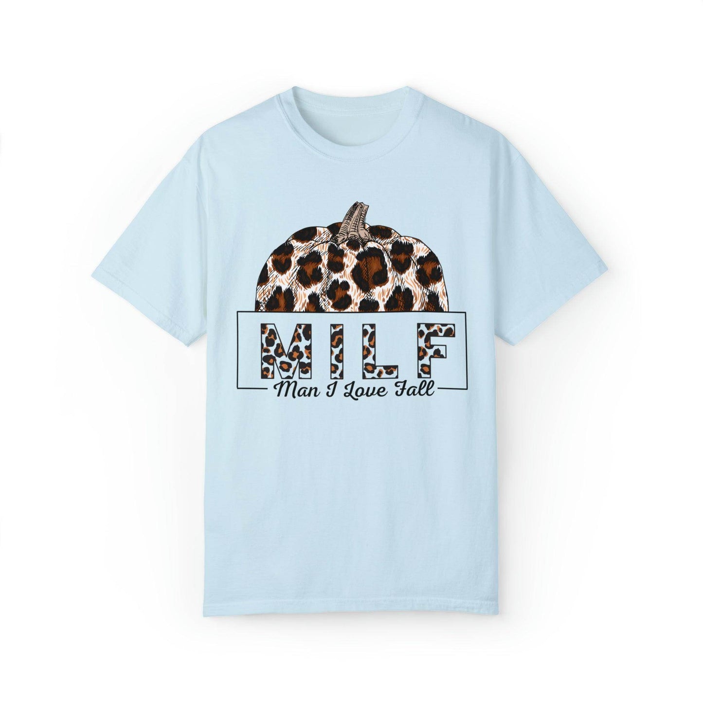 MILF Man I love Fall Gift for Fall Lover Shirt, Comfort Colors Funny Fall Shirts Gift, Thanksgiving Gift, Funny Halloween Shirts Sarcastic - Giftsmojo