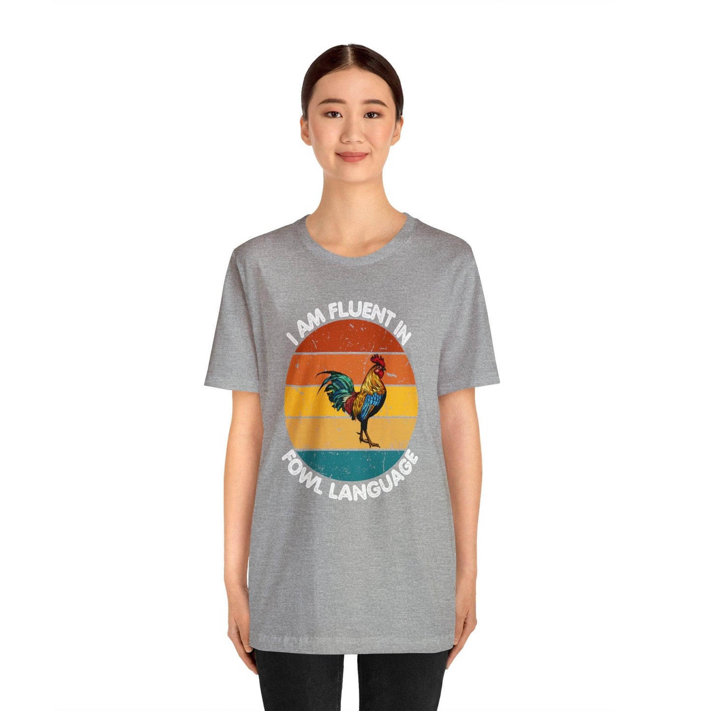 Fluent in Fowl Language shirt, Chicken Shirt Chicken Tee Chicken Owner Gift - Gift For Chicken Lover gift - Giftsmojo
