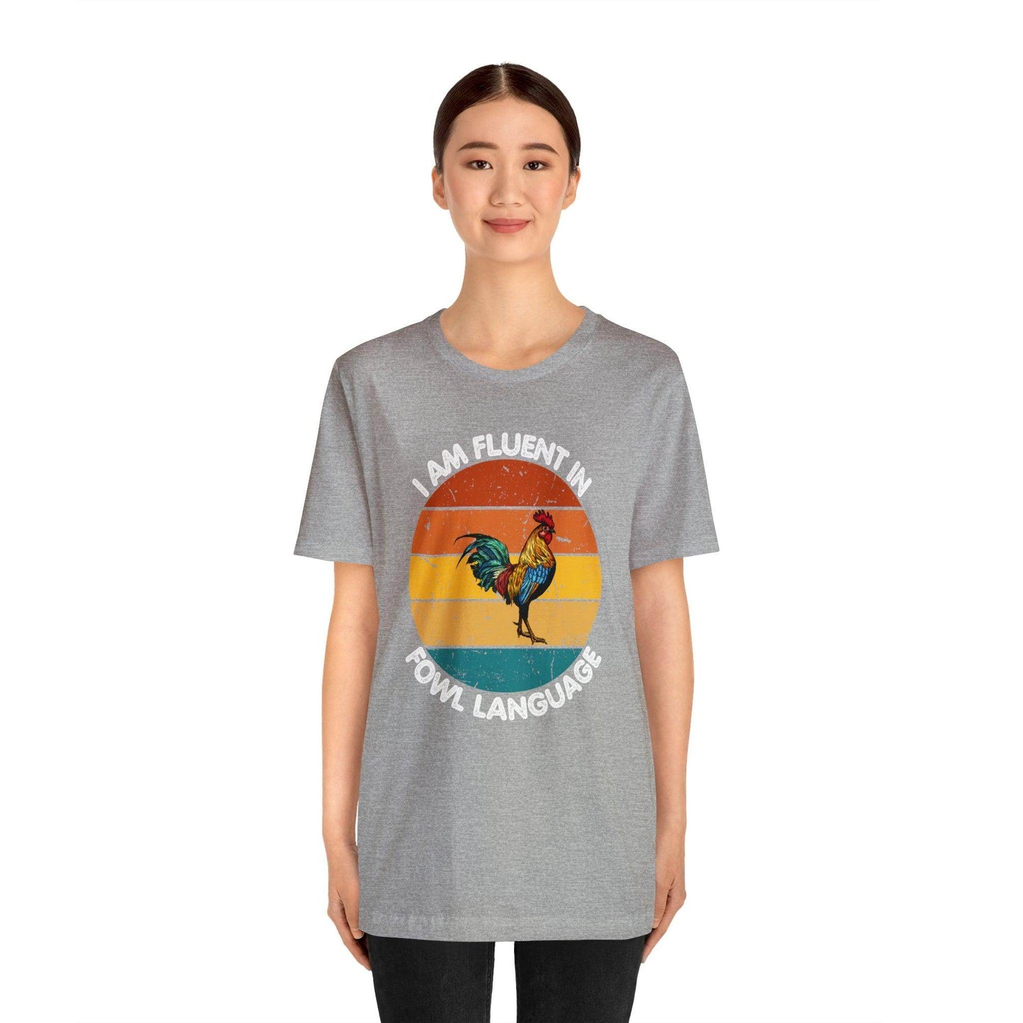 Fluent in Fowl Language shirt, Chicken Shirt Chicken Tee Chicken Owner Gift - Gift For Chicken Lover gift - Giftsmojo