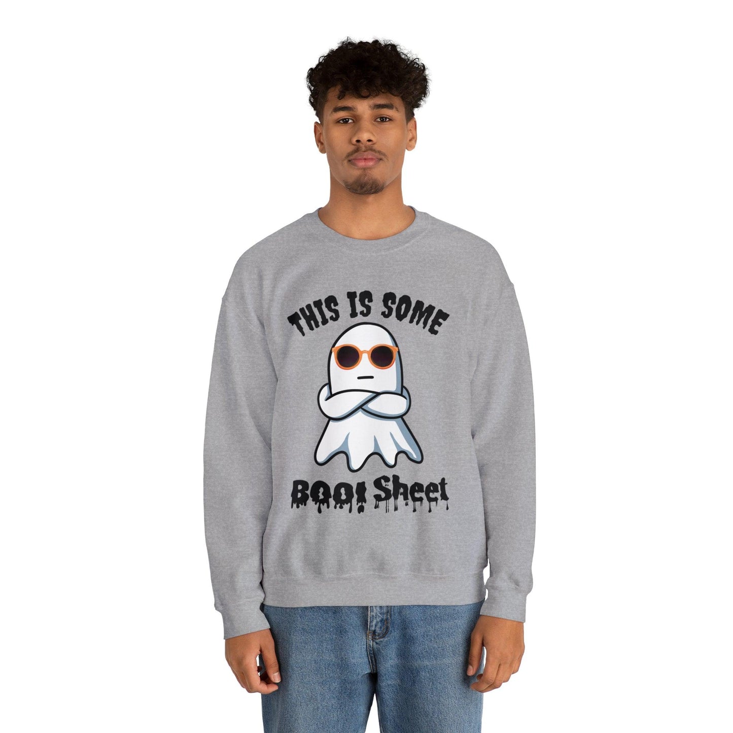 This Is Some Boo Sheet Funny HalloweenSweatshirt Funny Halloween Costume Spooky Season Tee Boo Ghost Sweatshirt Gift for Birthday Christmas
