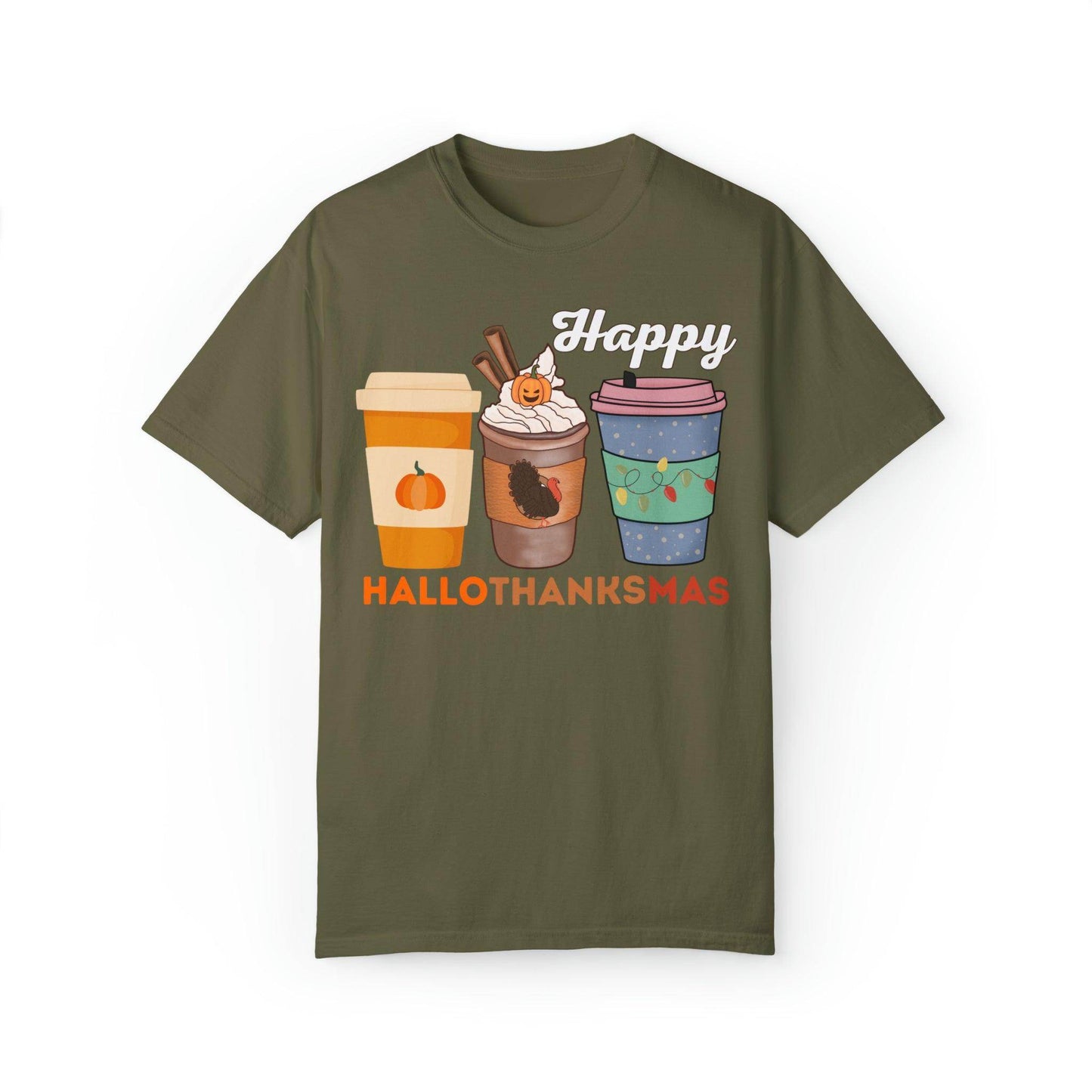 HALLOTHANKSMAS Gift for Fall Halloween Thanksgiving Christmas Gift - Giftsmojo