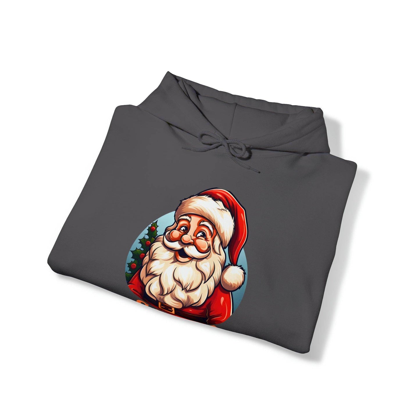 Santa Hooded Sweatshirt Santa Hooded Sweatshirt Christmas Sweater Pullover Christmas Pullover Santa Claus Shirt - Giftsmojo