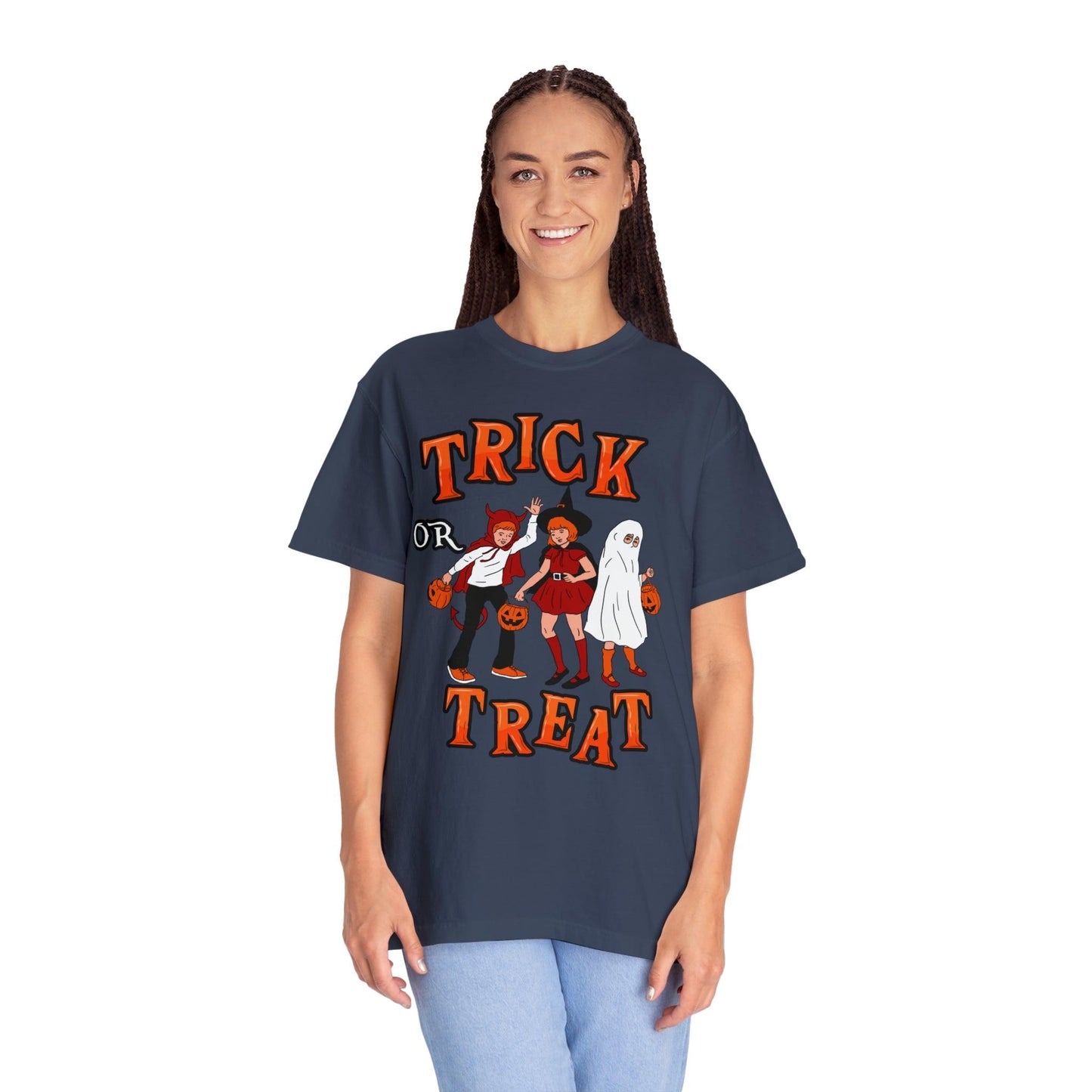 Cute Spooky Shirt Retro Halloween Tshirt Trick or Treat Shirt Vintage Shirt Halloween Shirt Halloween Gift Halloween T-shirt