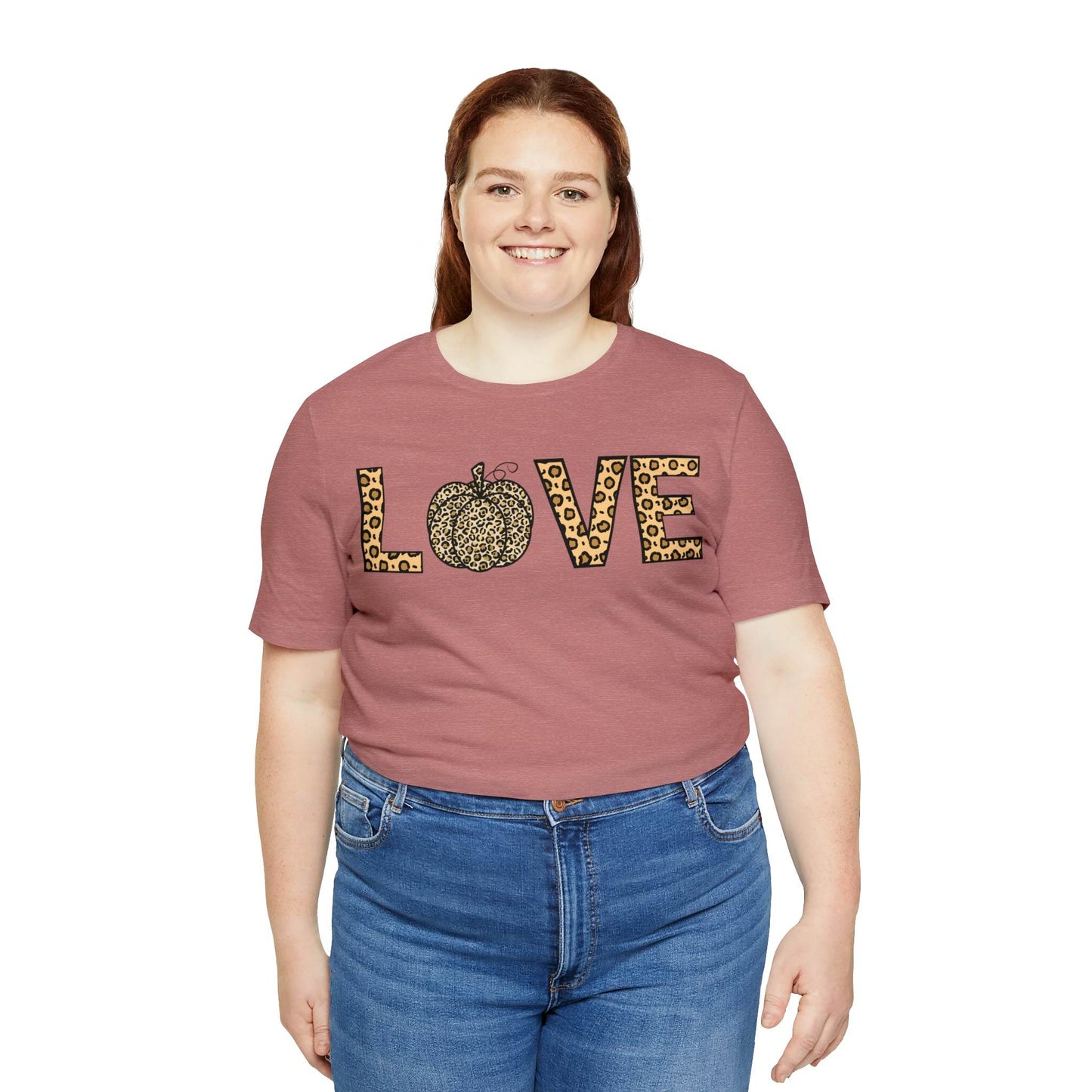 Embrace the Wild - Fall Leopard Print Shirt Leopard Print Love Fall - Pumpkin shirt - autumn shirt - Giftsmojo