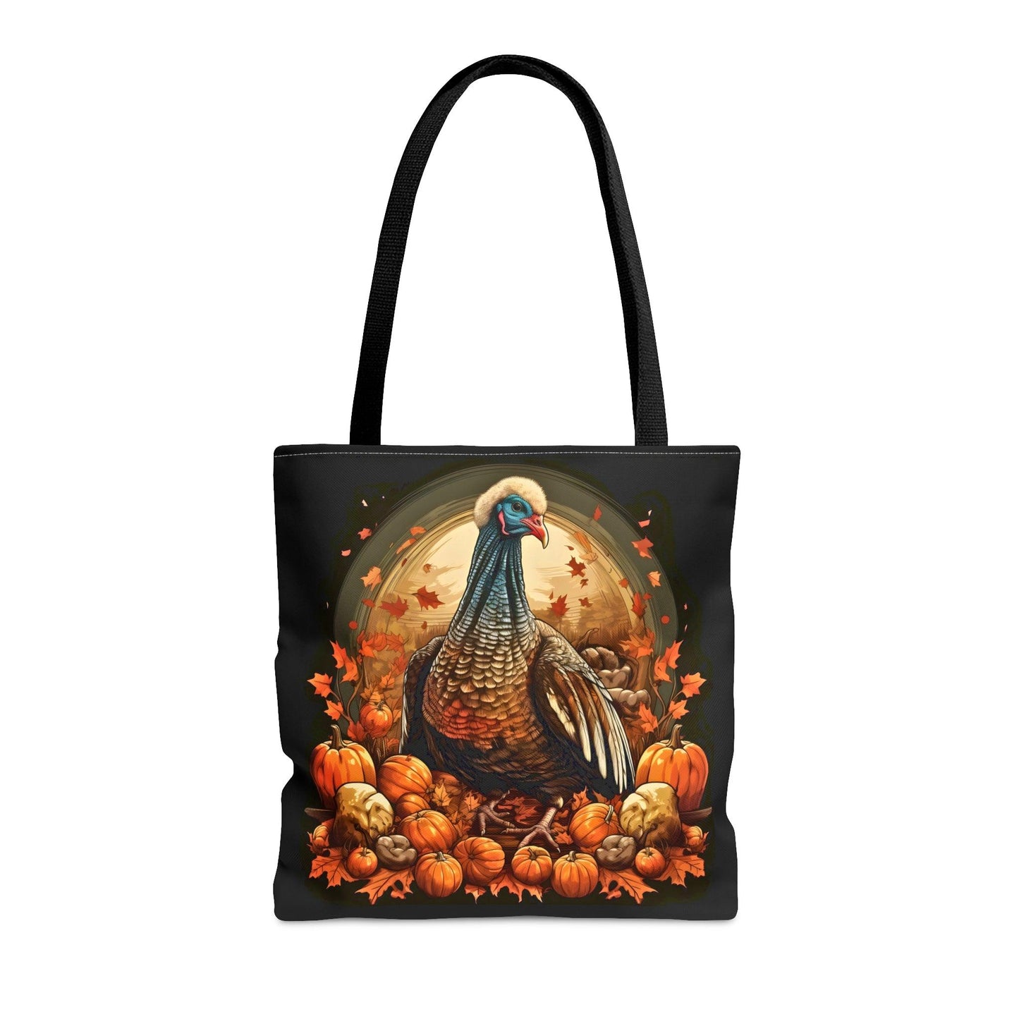 Happy Thanksgiving Bag Fall Bag Turkey Bag Pumpkin Tote Bag Cute Market Bag - Aesthetic Bag, Thanksgiving Gift, Mom Bag Canvas Bag