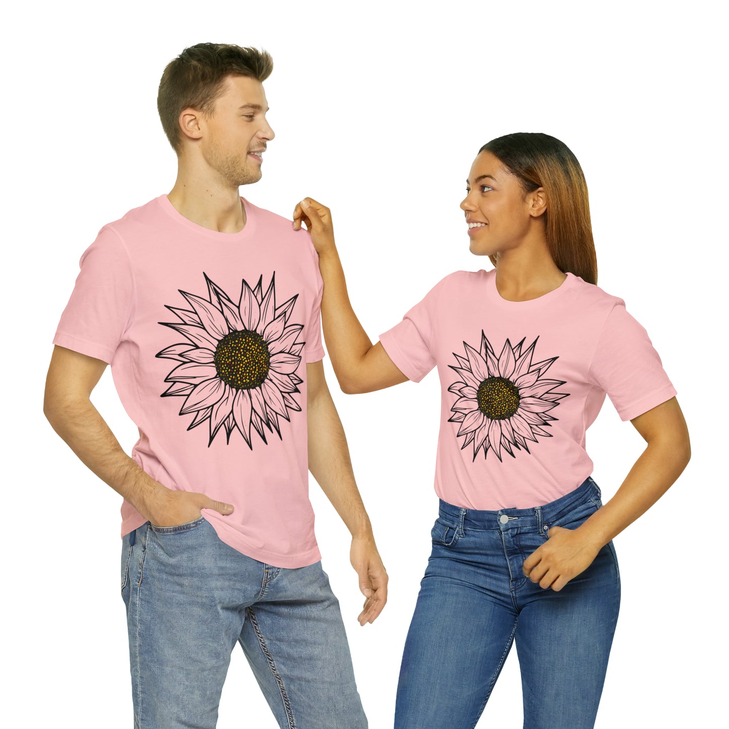 Sunflower Shirt, Floral Tee Shirt, Flower Shirt, Garden Shirt, Womens Fall Summer Shirt Sunshine Tee, Gift for Gardener, Nature love shirt