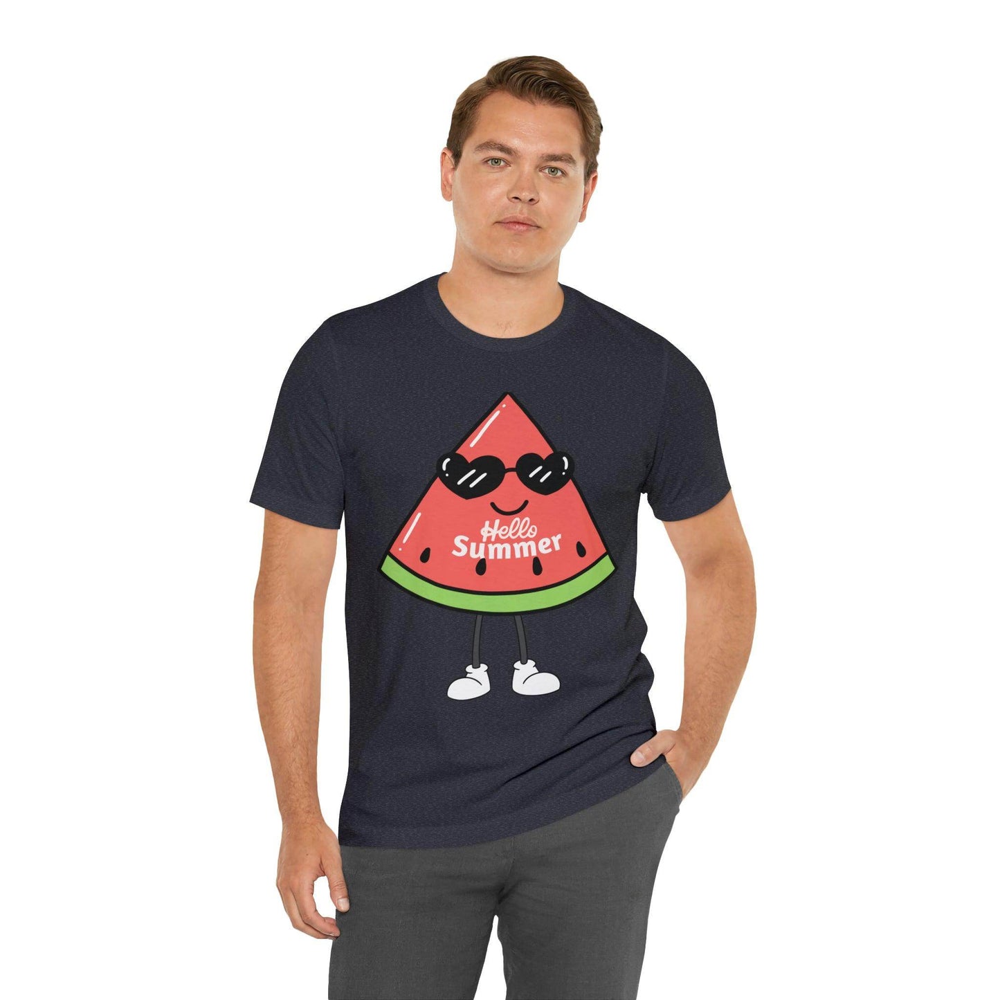 Funny Hello Summer Shirt, Water Mellon shirt, Summer shirts for women and men - Giftsmojo