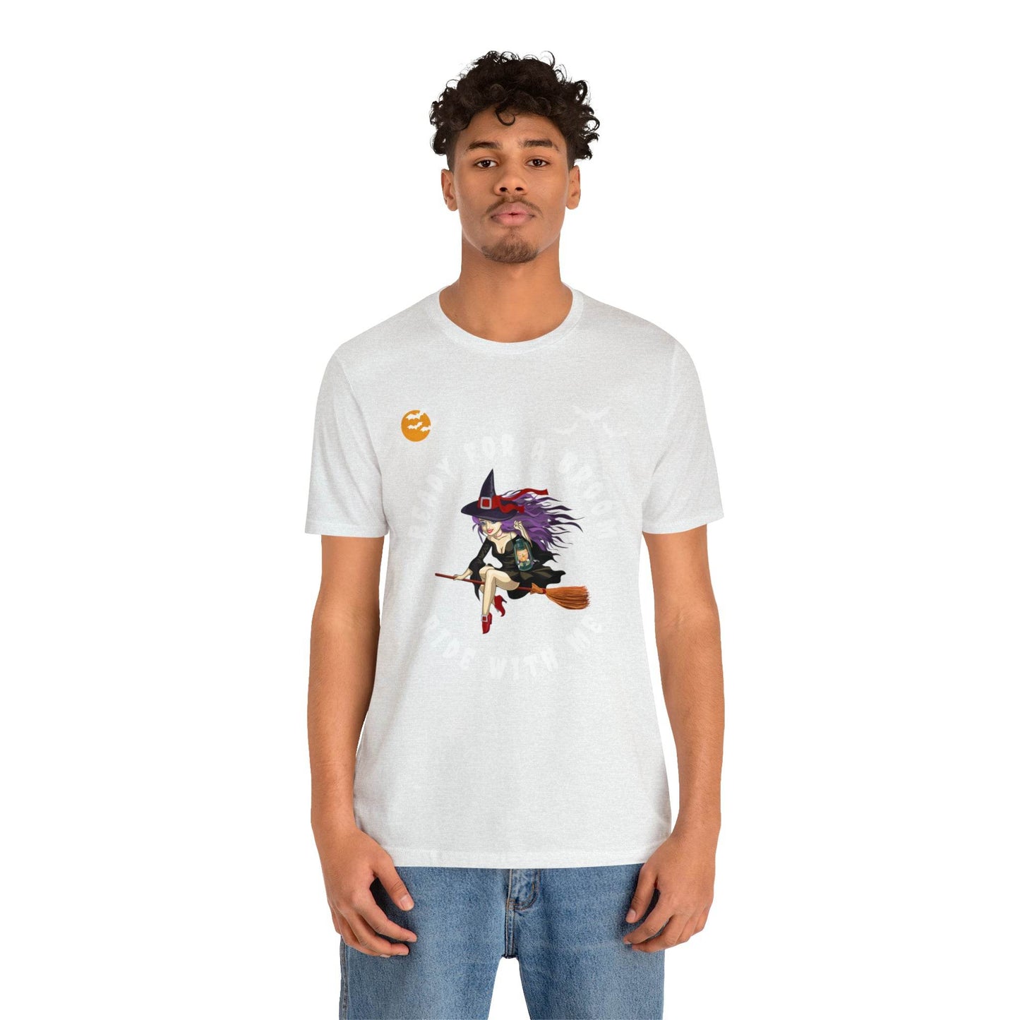 Ready for a Broom Ride with Me Halloween shirt, Witch shirt, Halloween tshirt, Halloween outfit, Work Halloween Costume - Giftsmojo