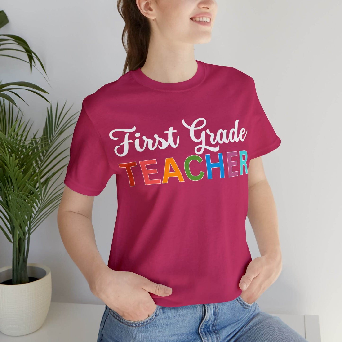 First Grade Teacher Shirt, Teacher Shirt, Teacher Appreciation Gift for Teachers - Giftsmojo