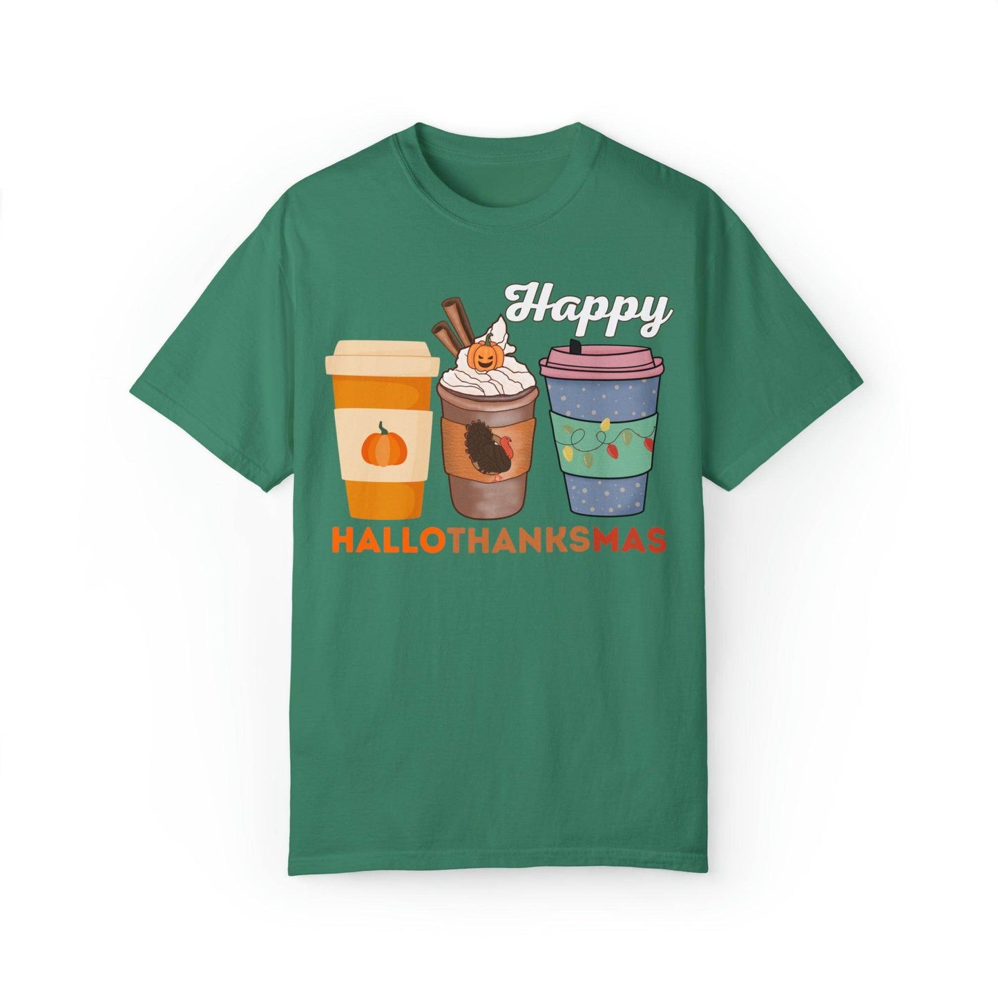 HALLOTHANKSMAS Gift for Fall Halloween Thanksgiving Christmas Gift - Giftsmojo