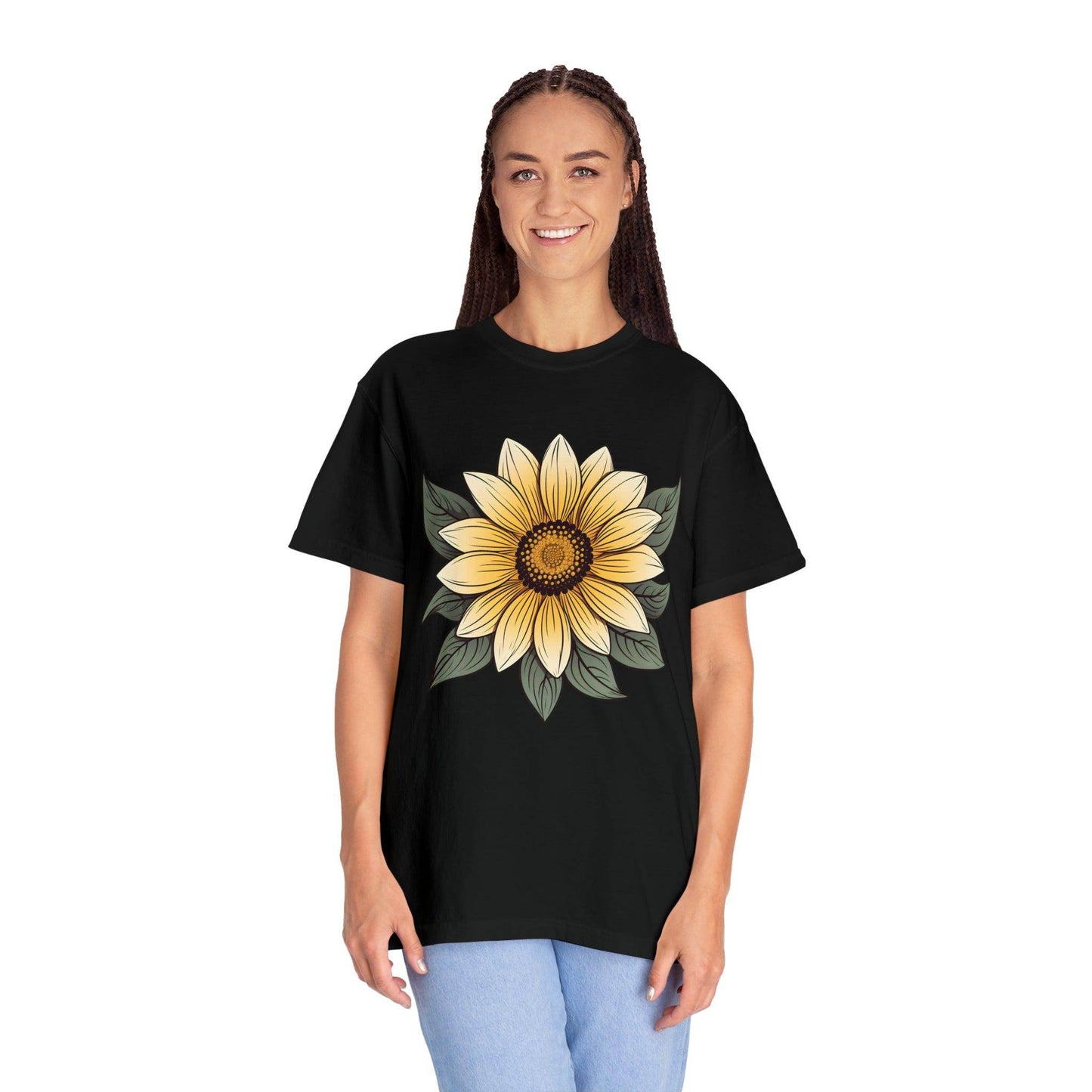 Sunflower Shirt Flower Shirt Aesthetic, Floral Graphic Tee Floral Shirt Flower T-shirt, Wild Flower Shirt Gift For Her Wildflower T-shirt - Giftsmojo