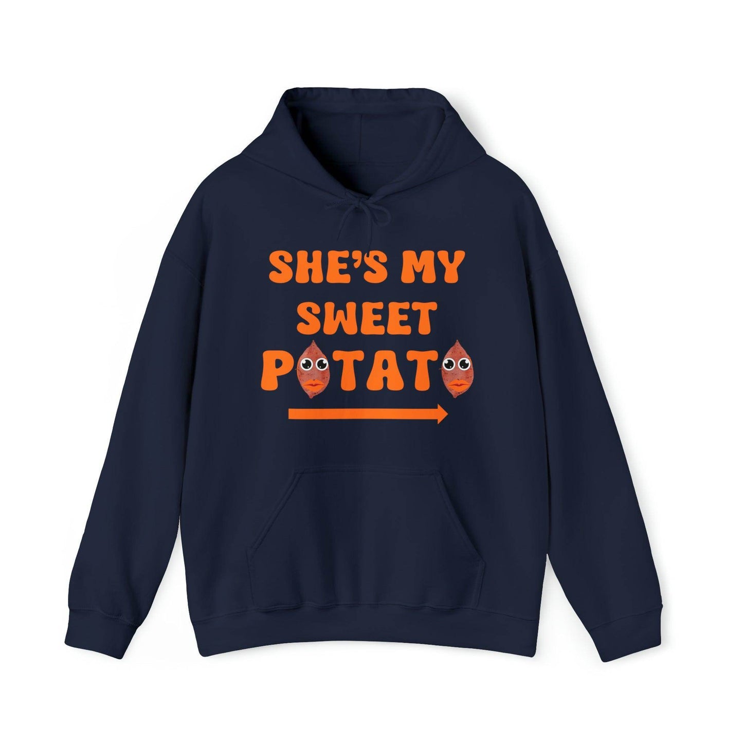 She's My Sweet Potato Hooded Sweatshirt Funny Thanksgiving Shirt Thanksgiving Gift Trendy Thanksgiving Sweatshirt Thanksgiving Hoodie Couple Matchinggift - Giftsmojo